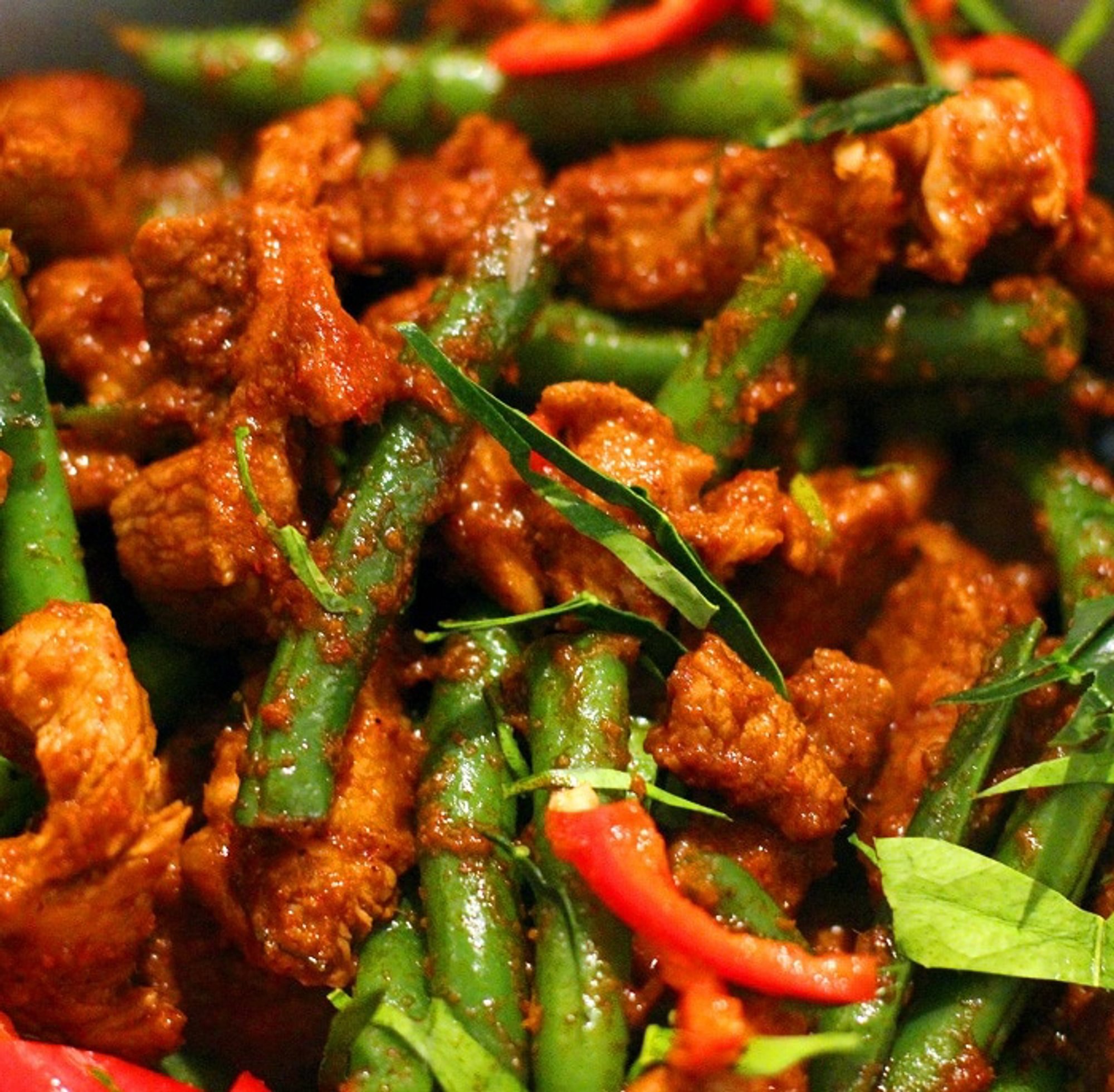 Pud Prik Khing (Green Bean)