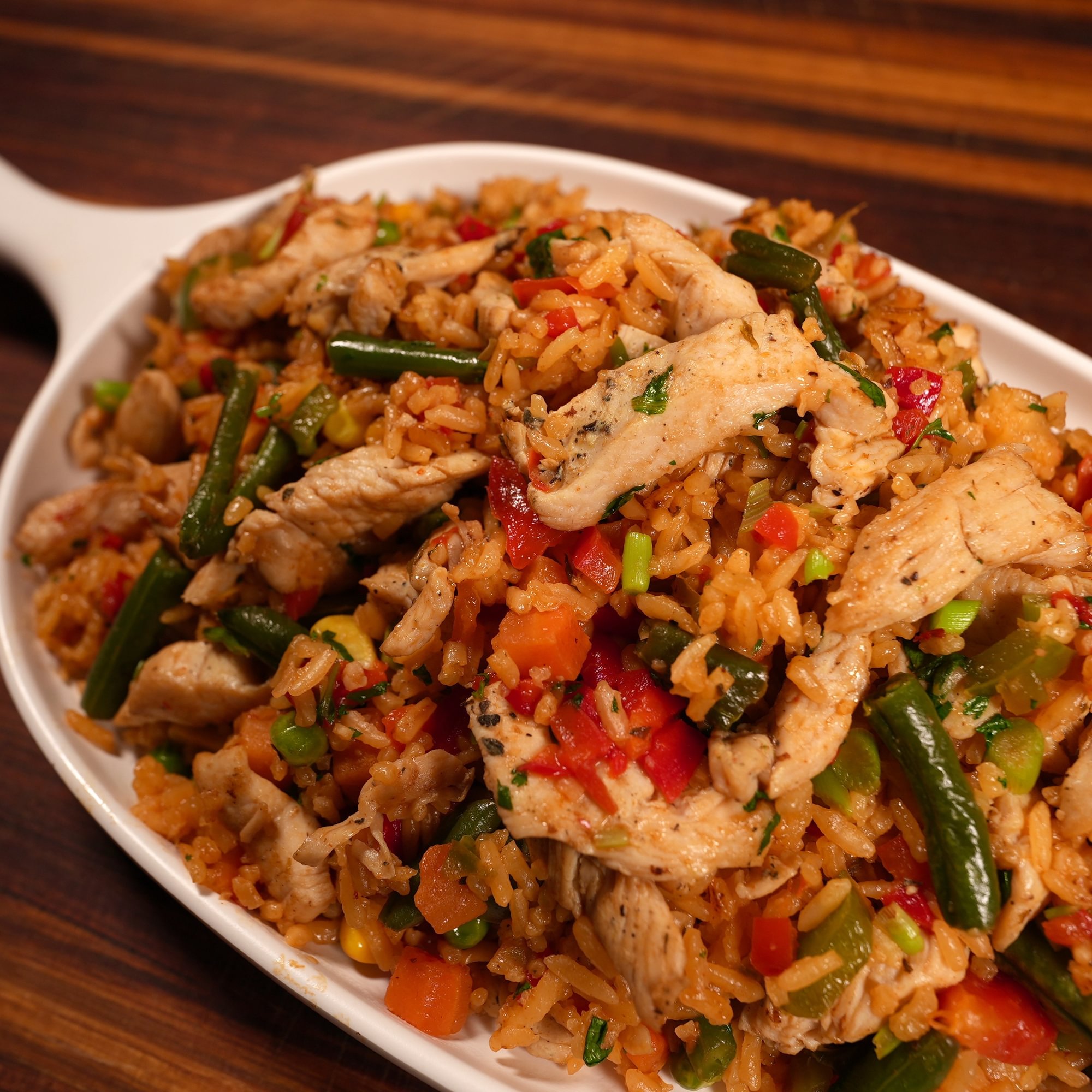 Protein with Rice
