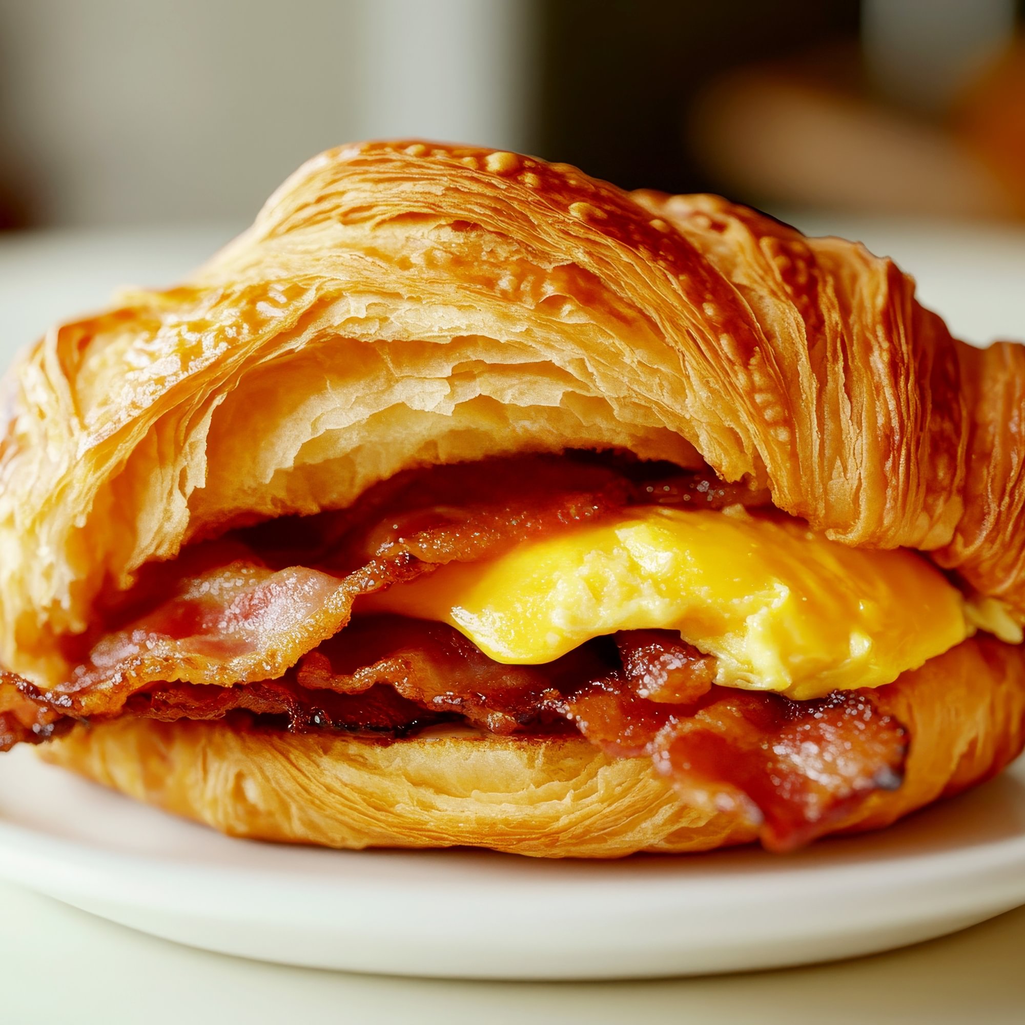 Bacon Egg and Cheese Croissant