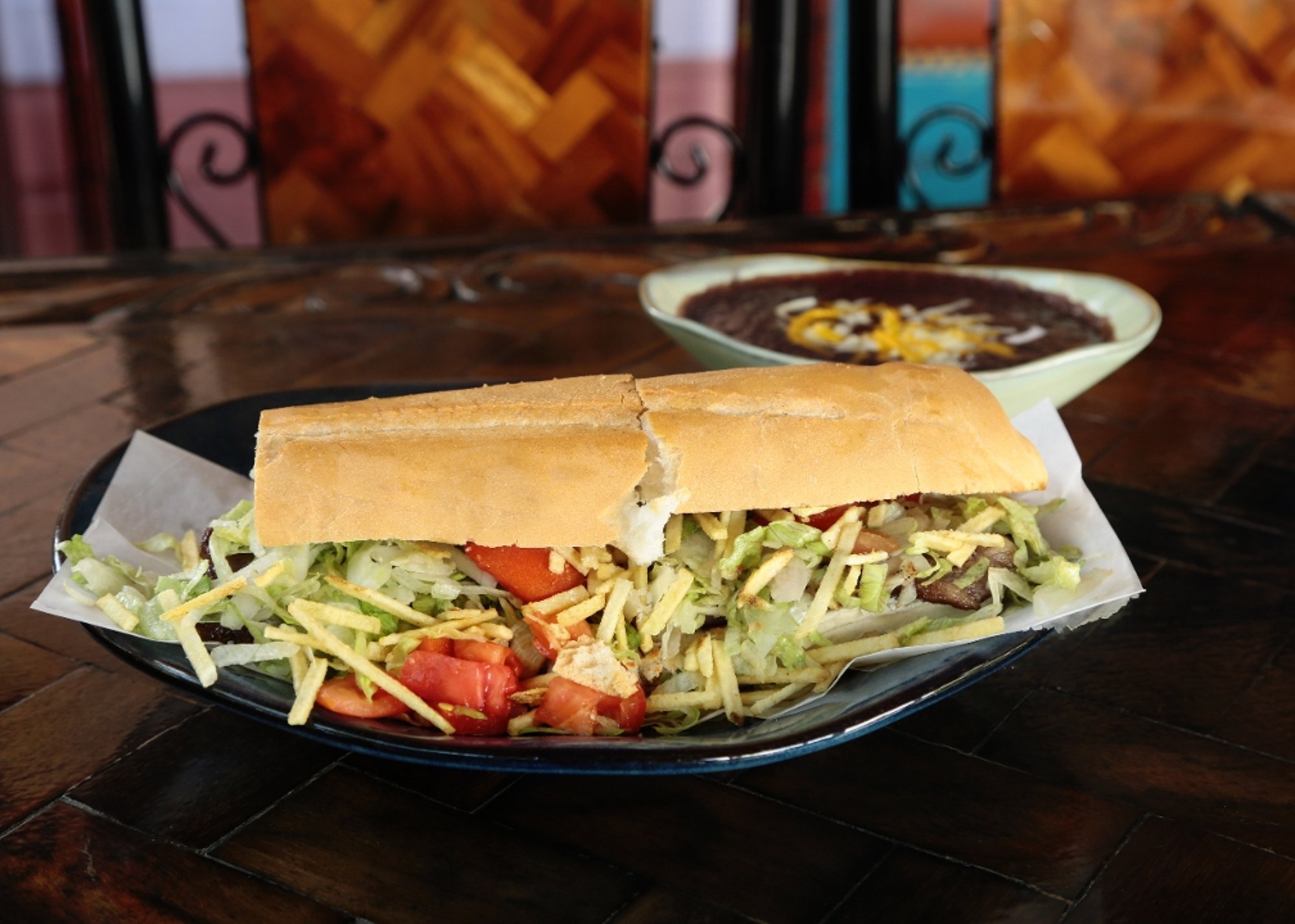 L-PAN CON BISTEC