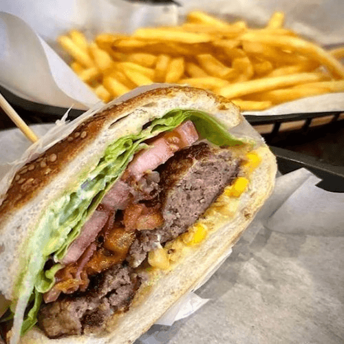 X Bacon Burger