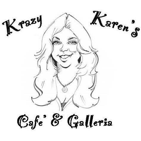 Krazy Karen's Cafe &amp; Galleria Logo