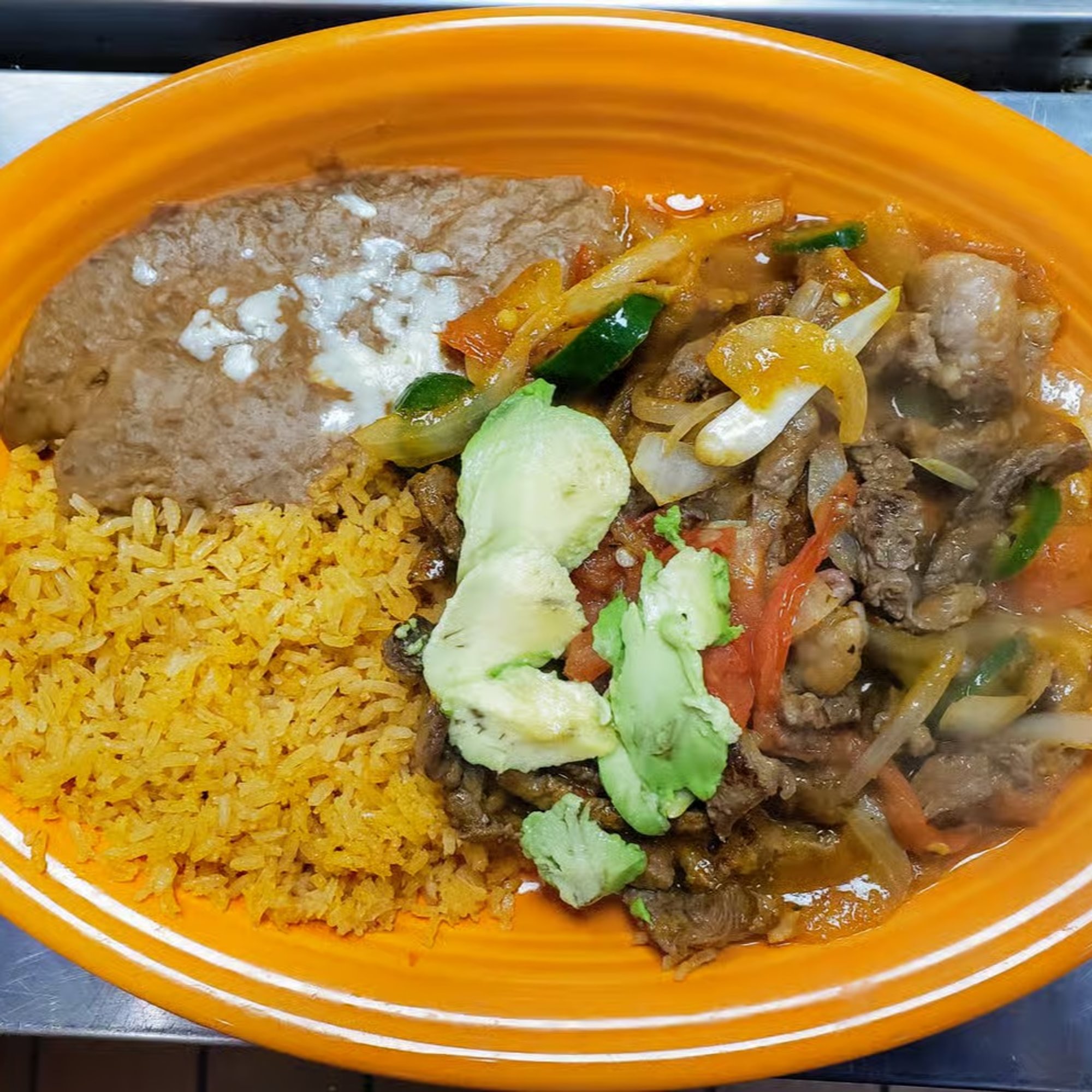 Steak a La Mexicana