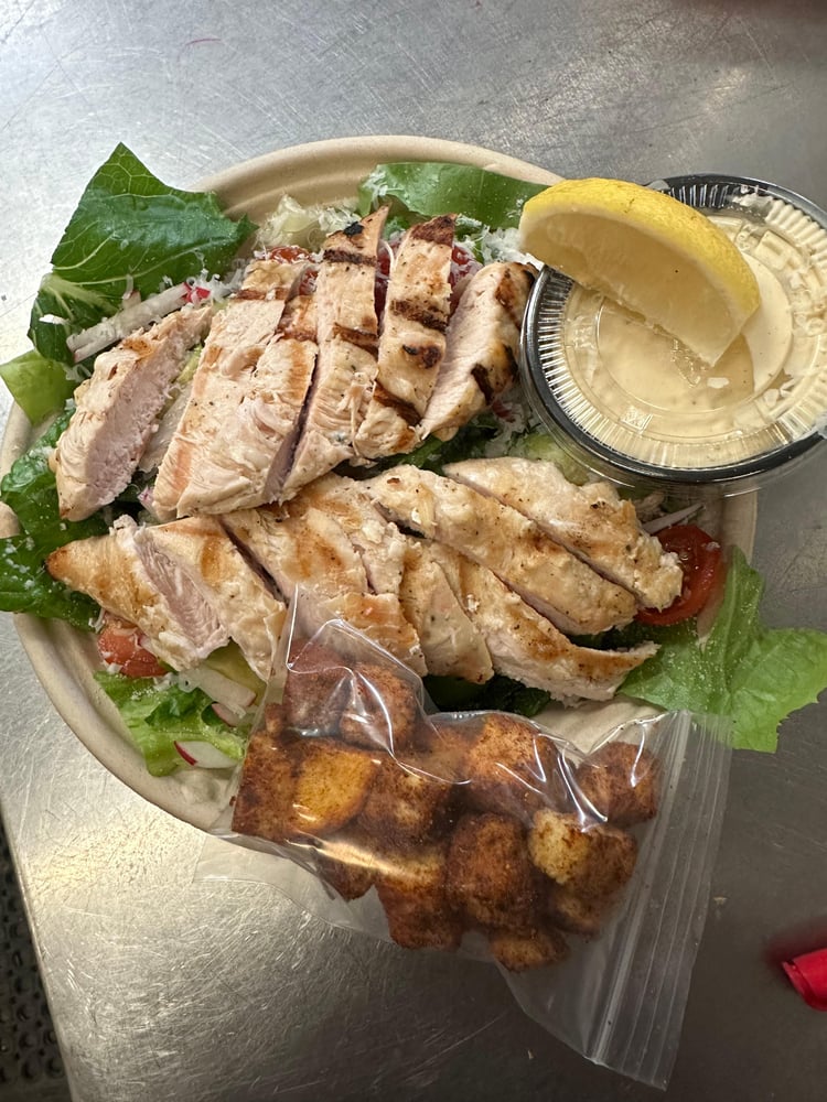 Grilled Chicken Caesar Salad