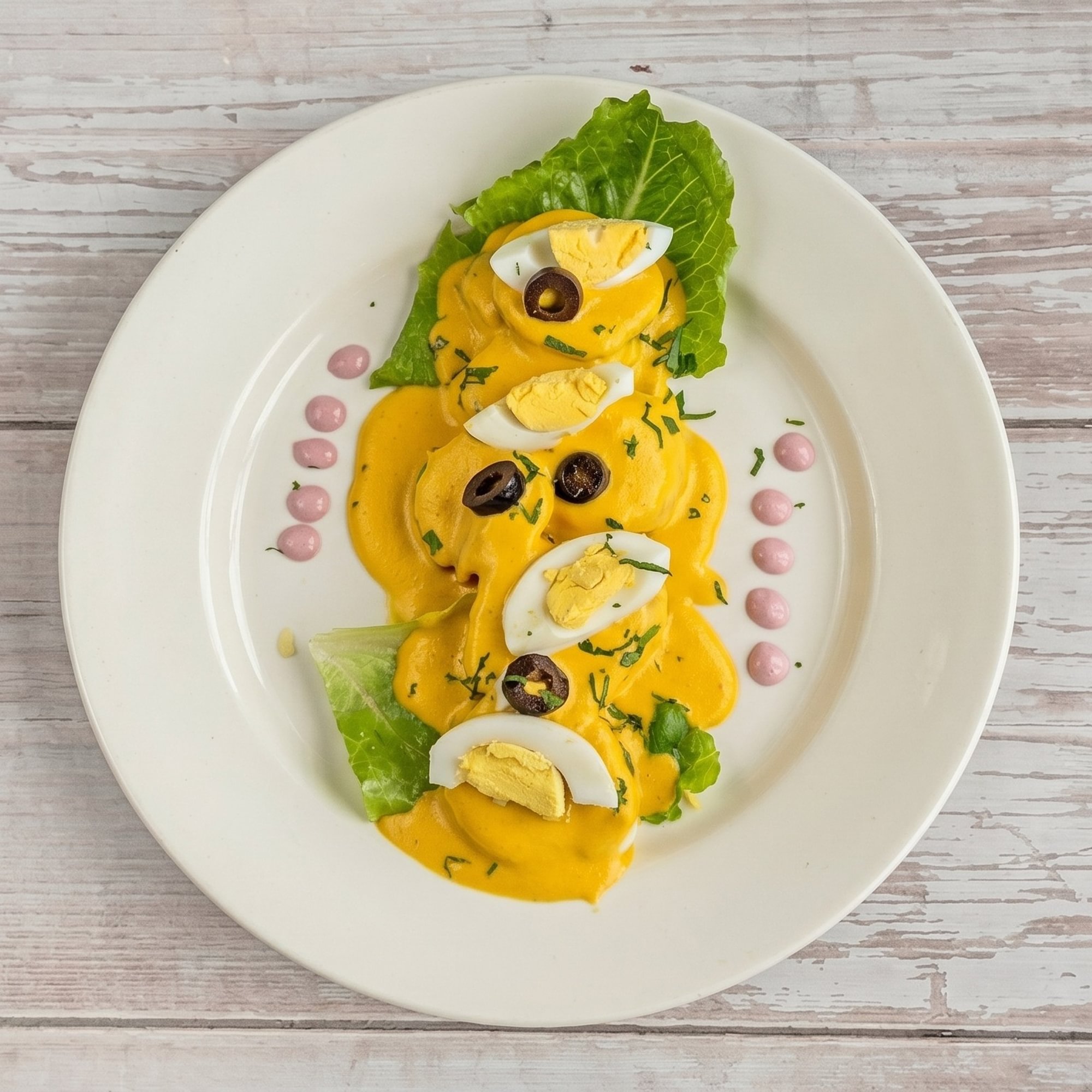 Papa a la Huancaína / Huancaína Style Potato