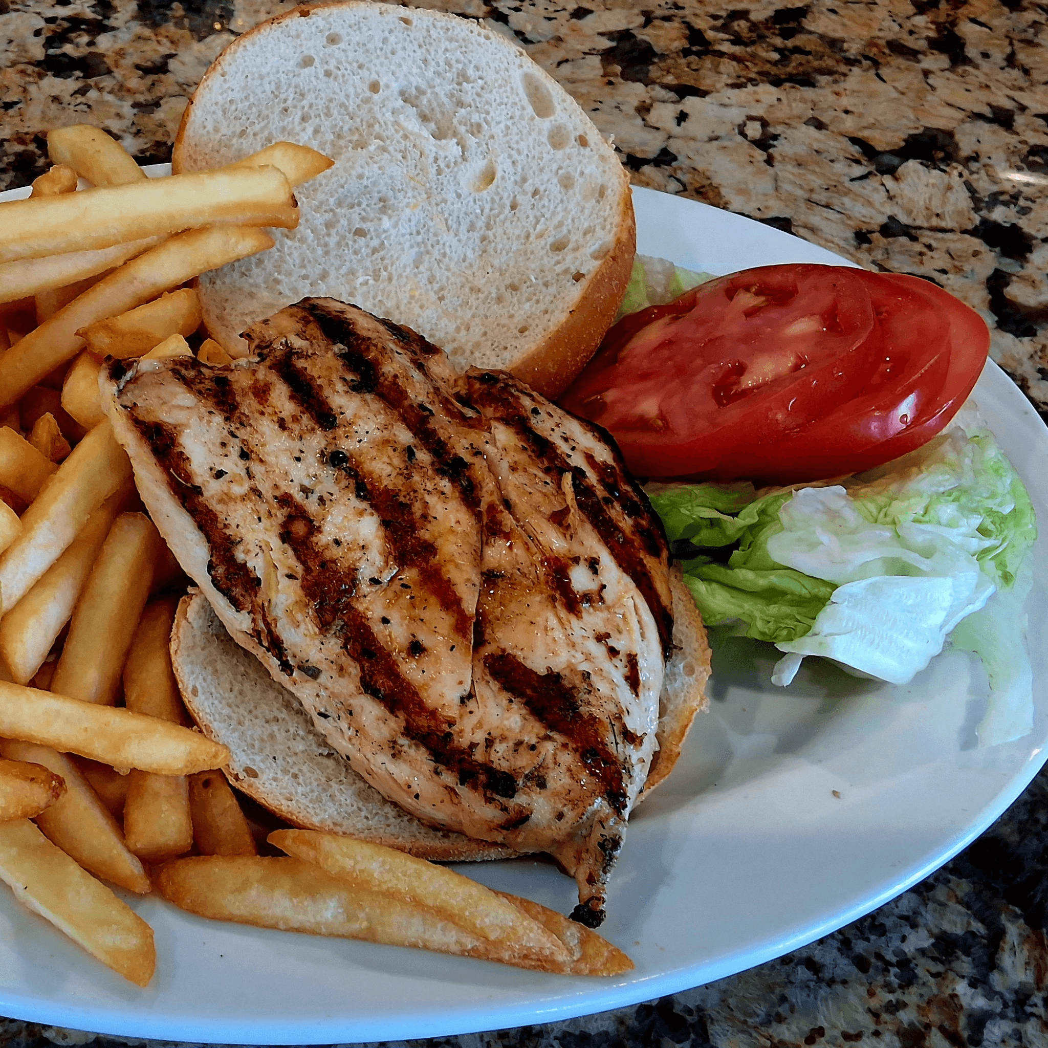 Grilled Chicken Breast Sandwich