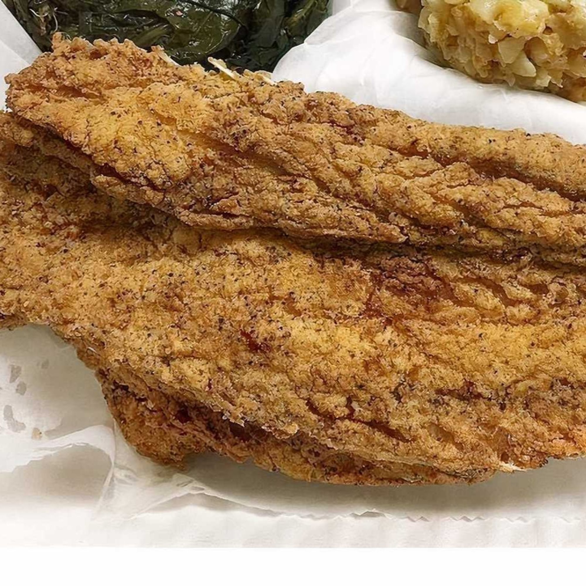 Fried Croaker Platter