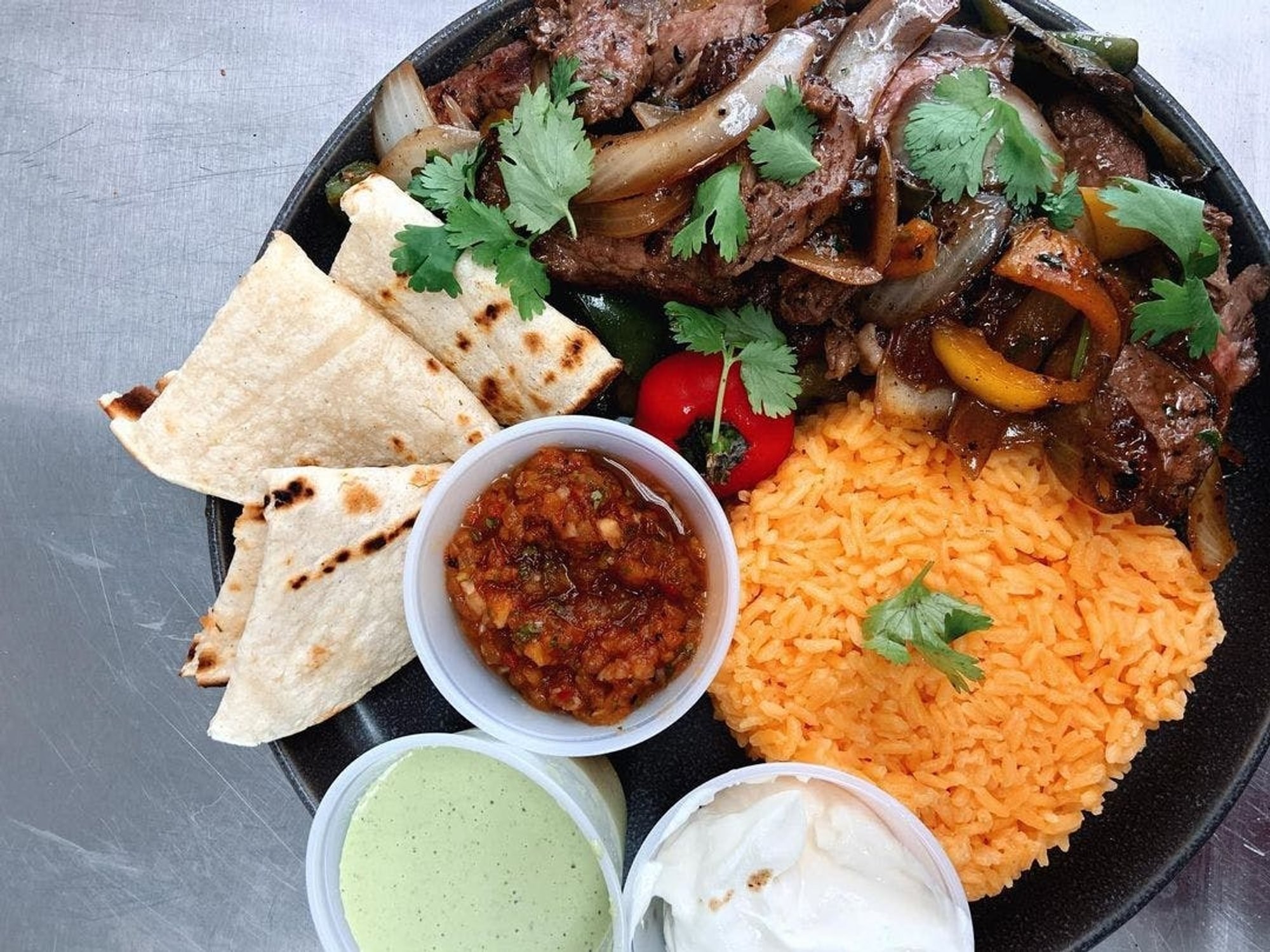Steak Fajitas