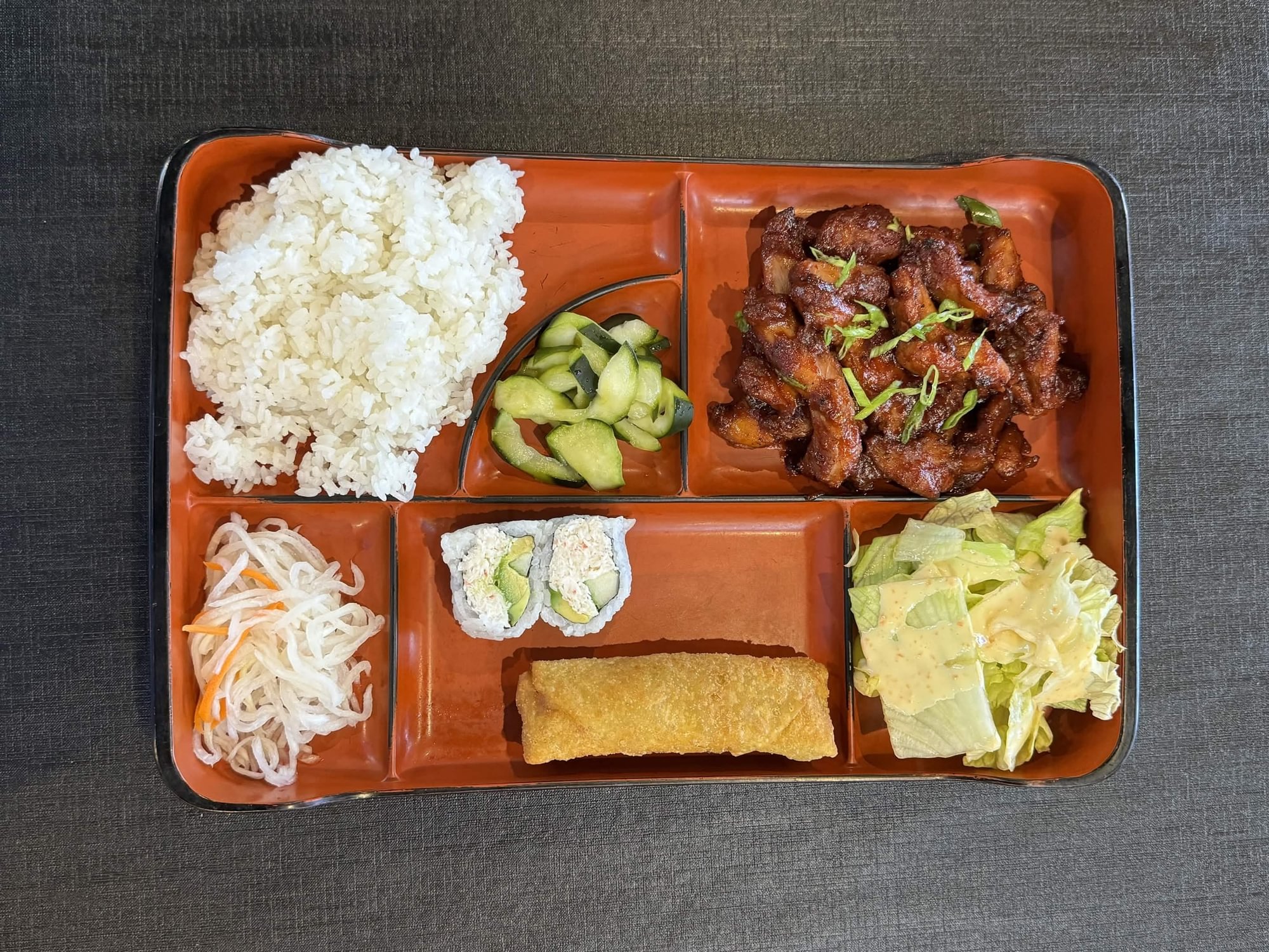 Spicy Chicken Bento