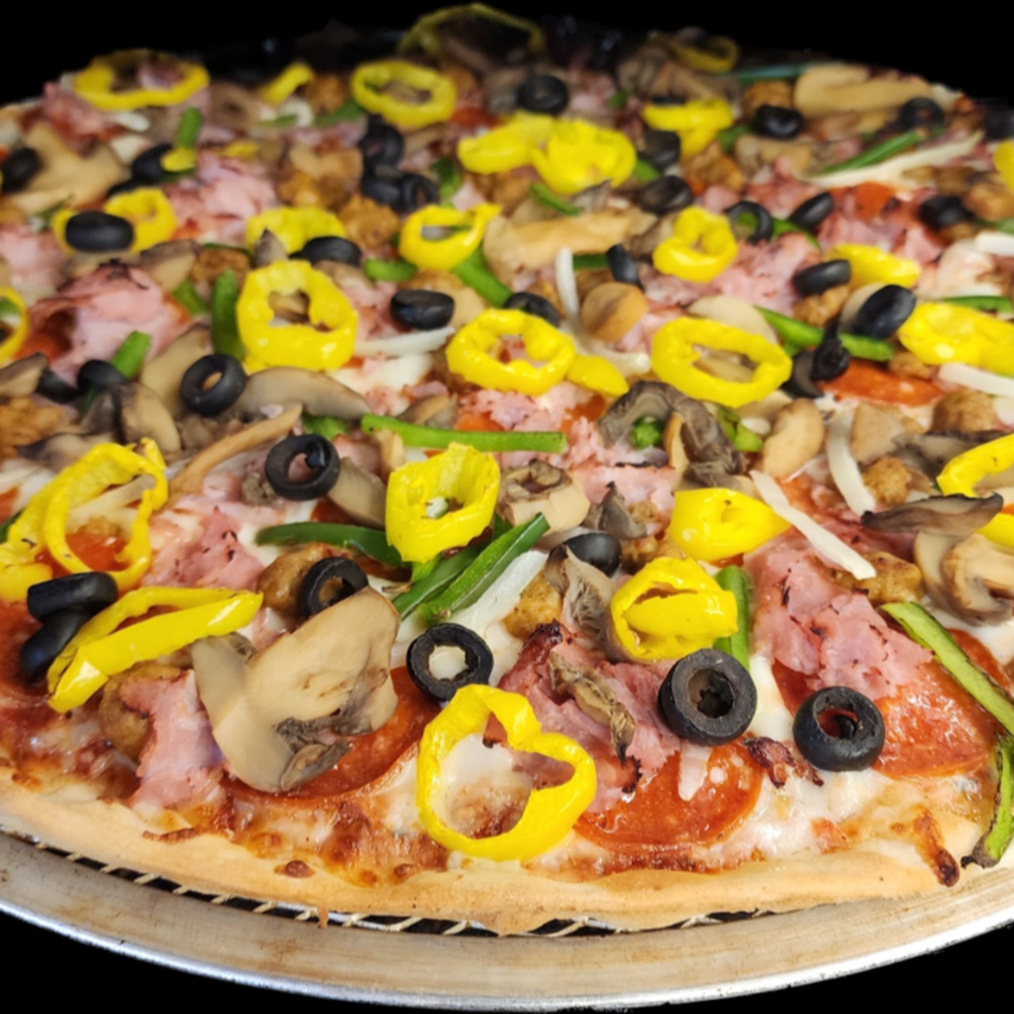 Kitchen Sink Pizza (Neapolitan or Cauliflower)