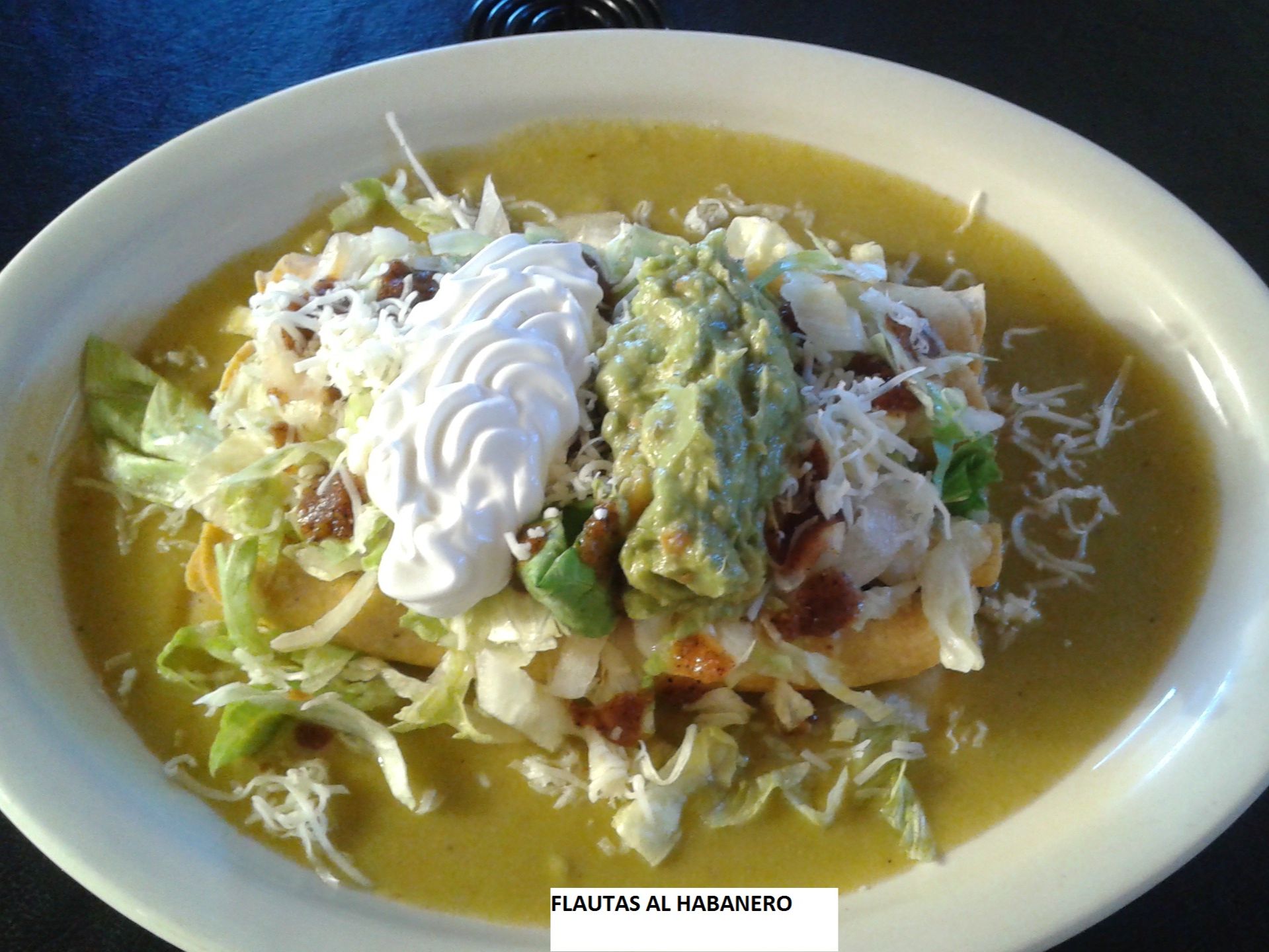 5 Chicken Flautas