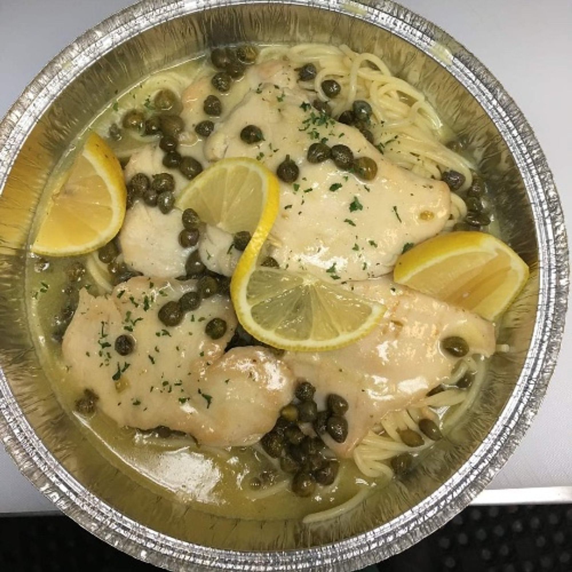Chicken Piccata Lunch