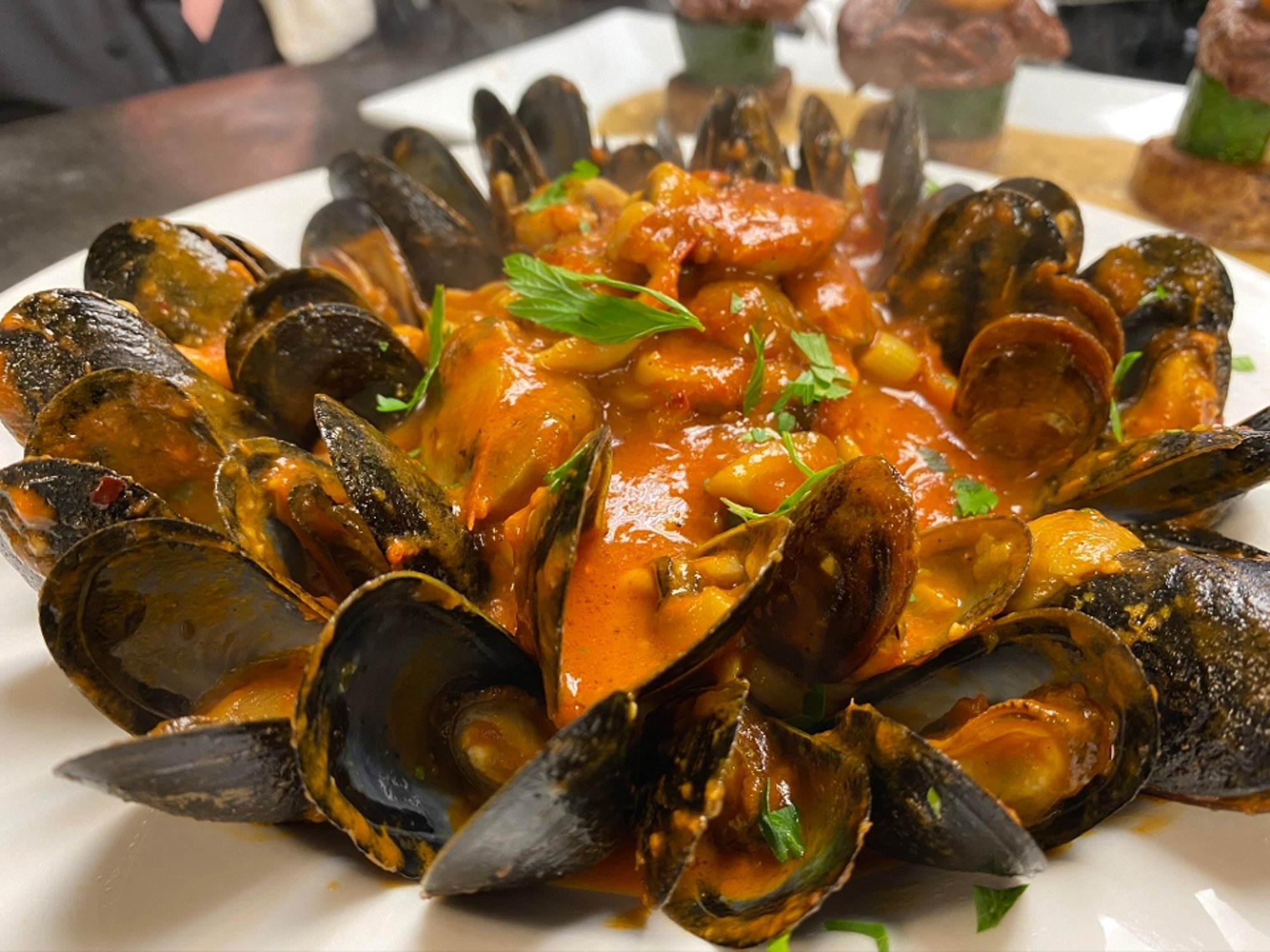 Mussels Alla Romana
