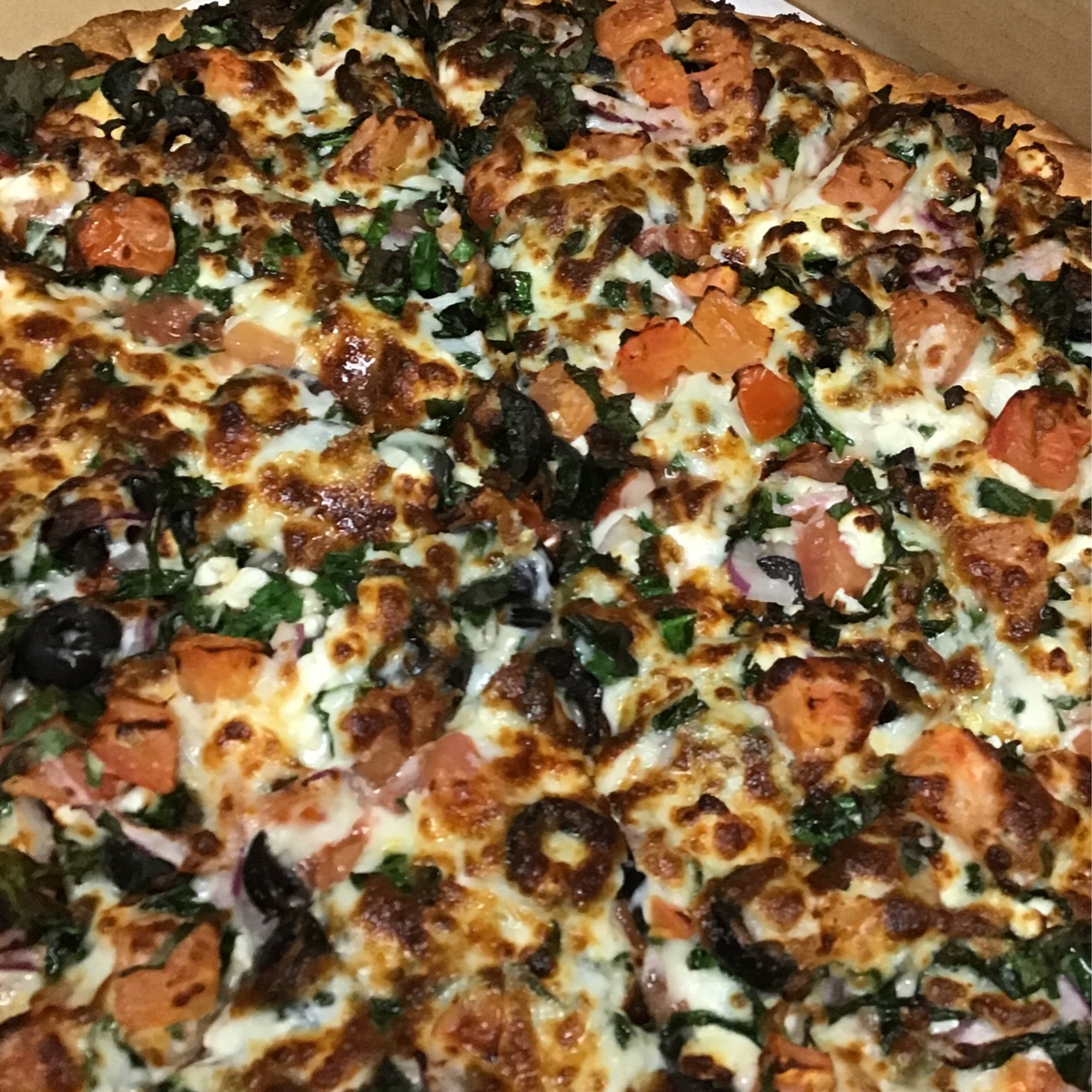Spinach Delight Pizza