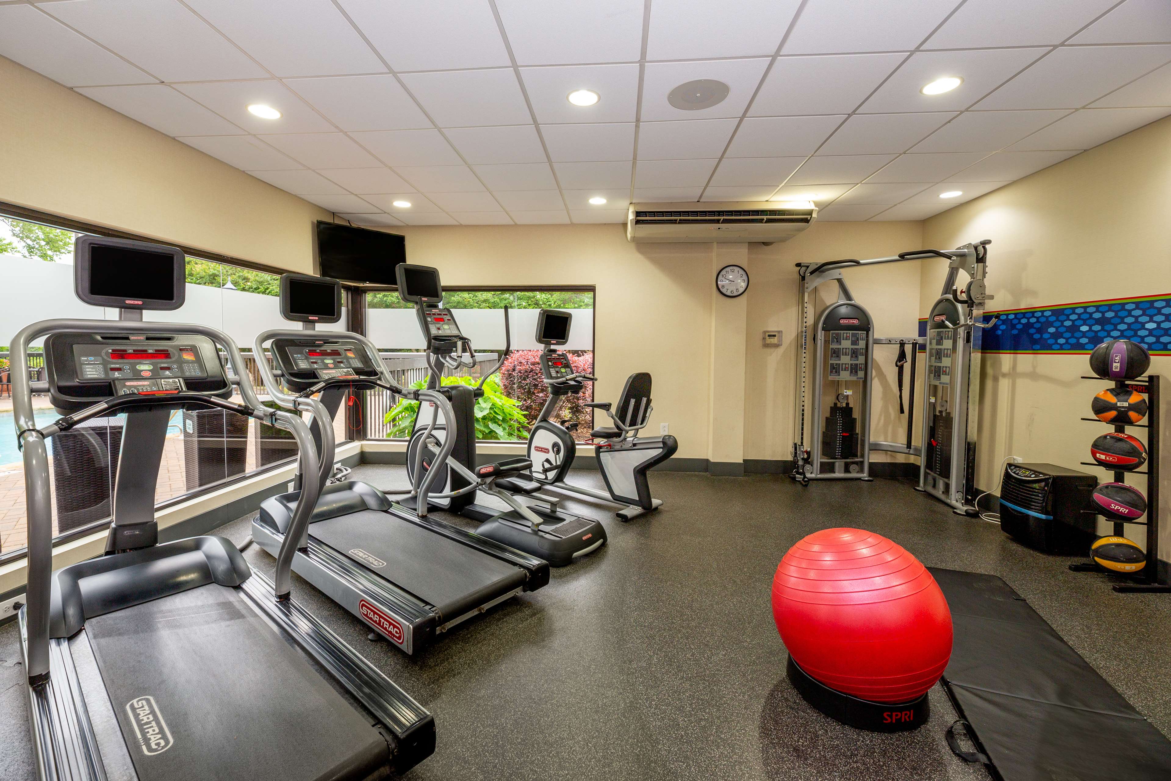 Health club  fitness center  gym