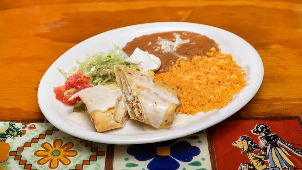 Chimichanga Dinner
