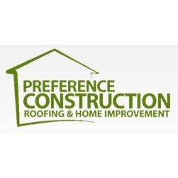 Preference Construction, Roofing and Home Improvement Logo