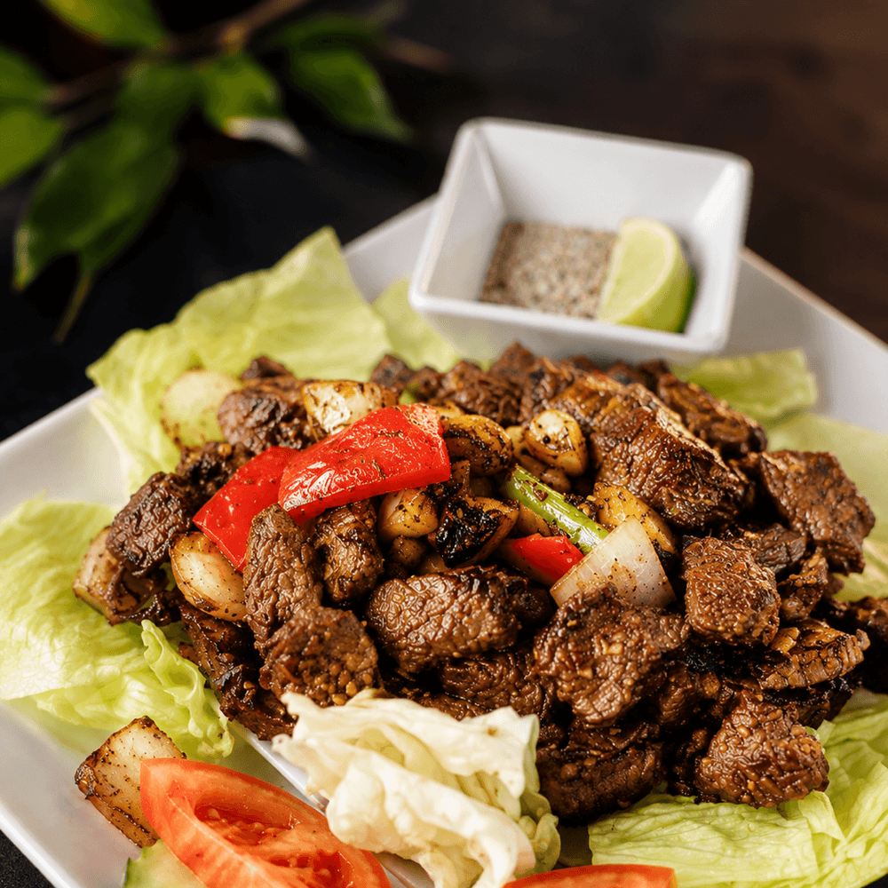 Shaken Beef Salad