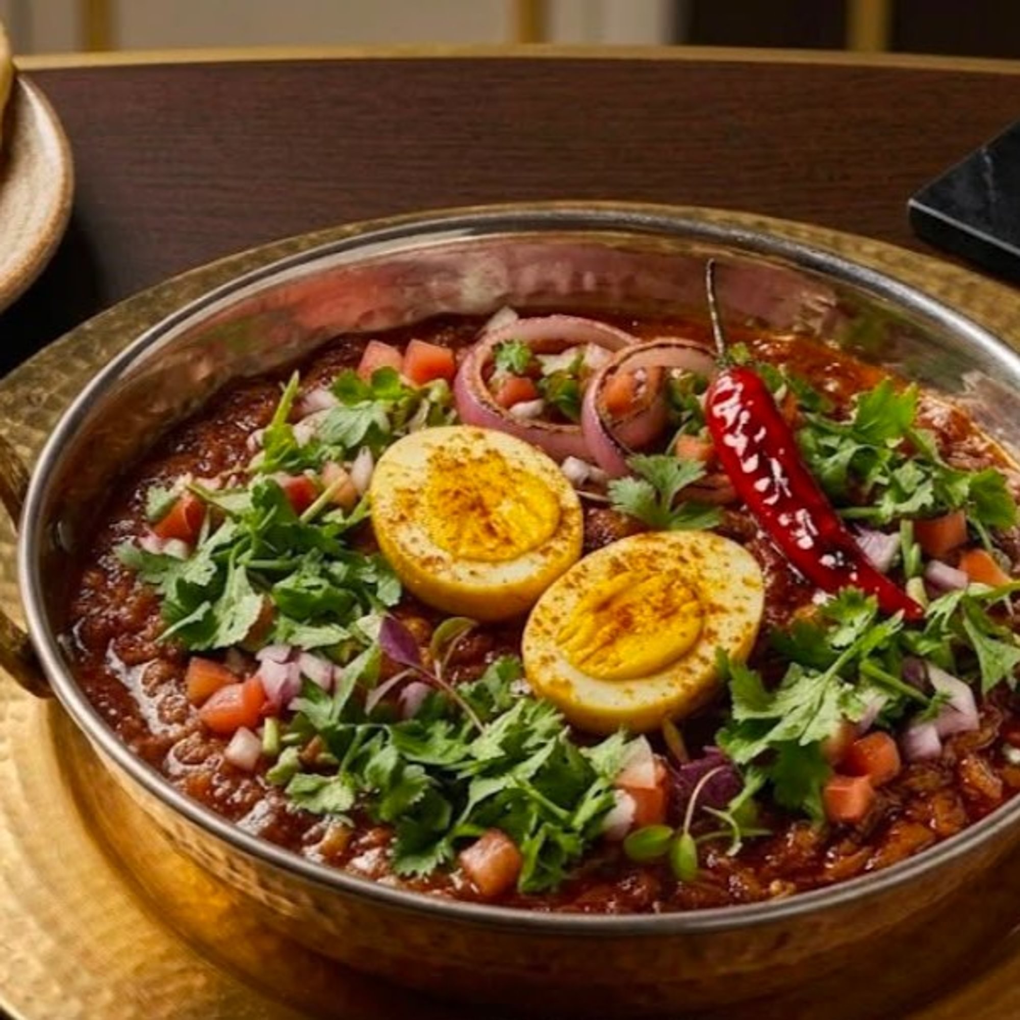 House Spiced Egg Masala