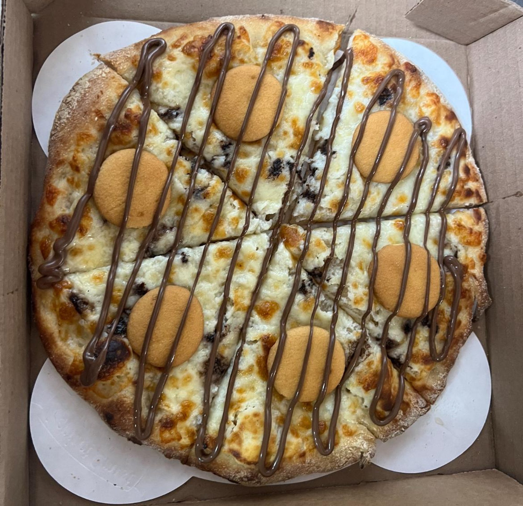 10" Pizza With Nutella