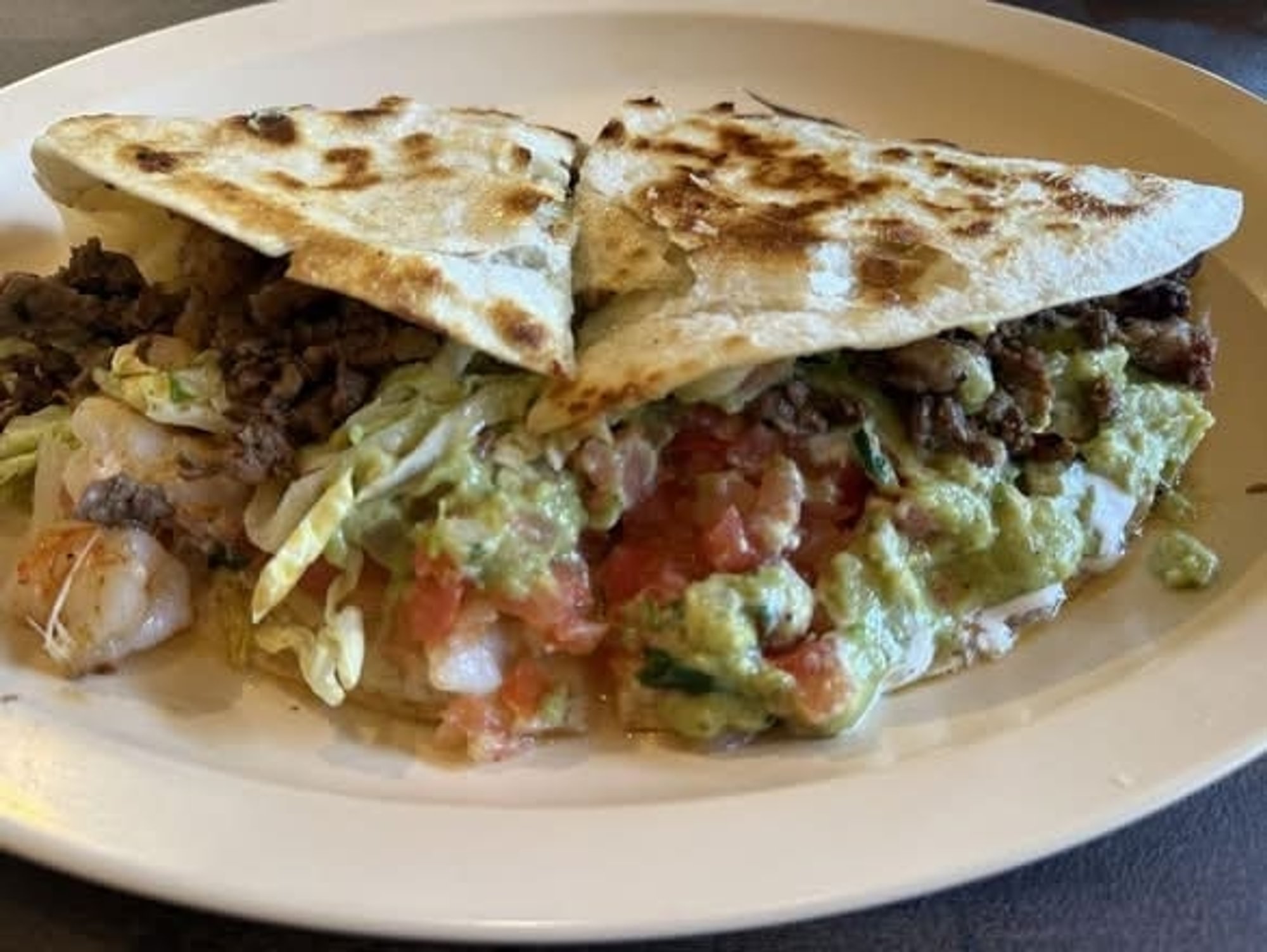Prawn Quesadilla