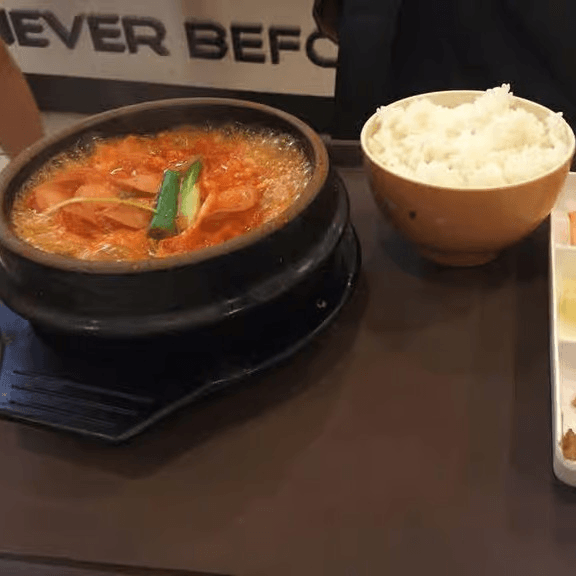 Spam & Sausage Tofu Soup
