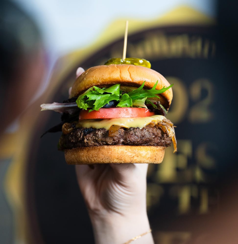Smoked Gouda Burger