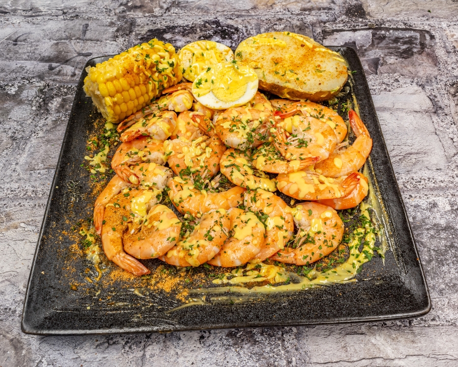 Large Shrimp Combo Tray