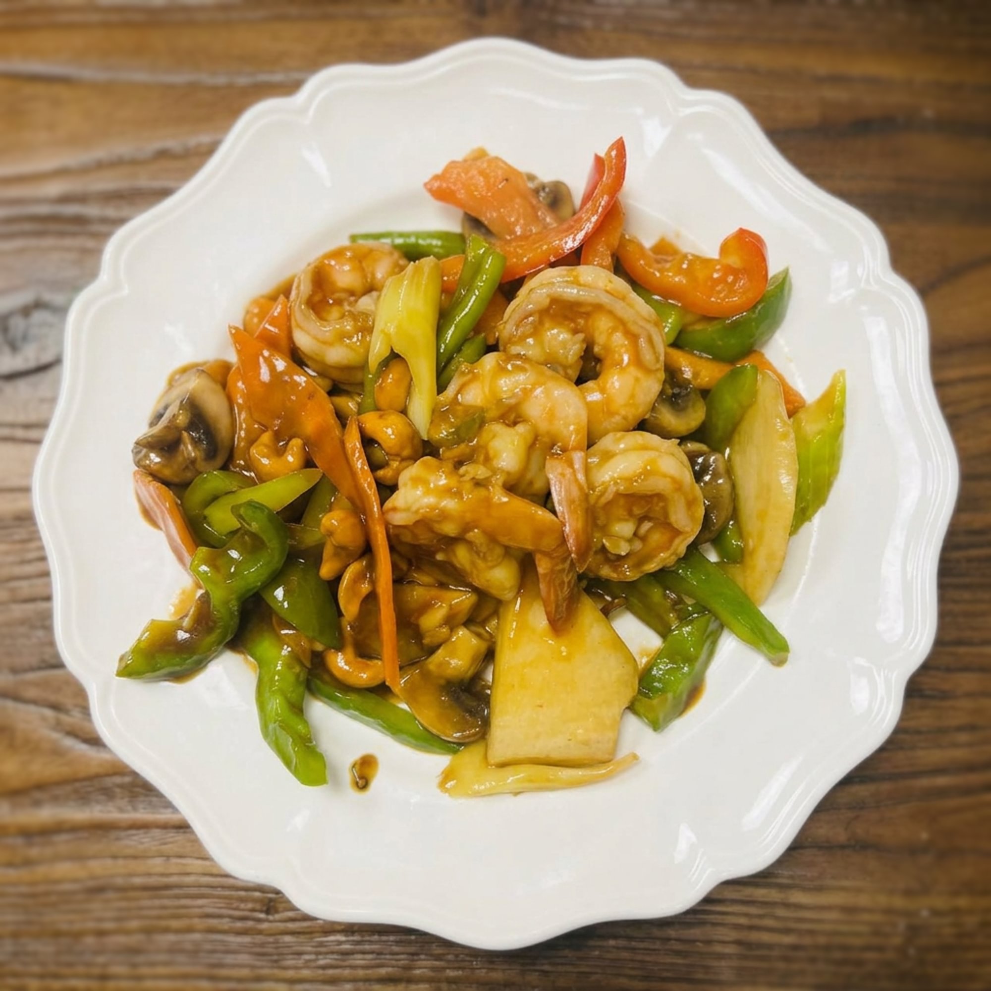 Shrimp with Cashew Nuts