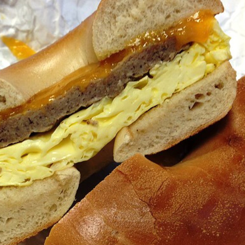 Sausage Egg and Cheddar