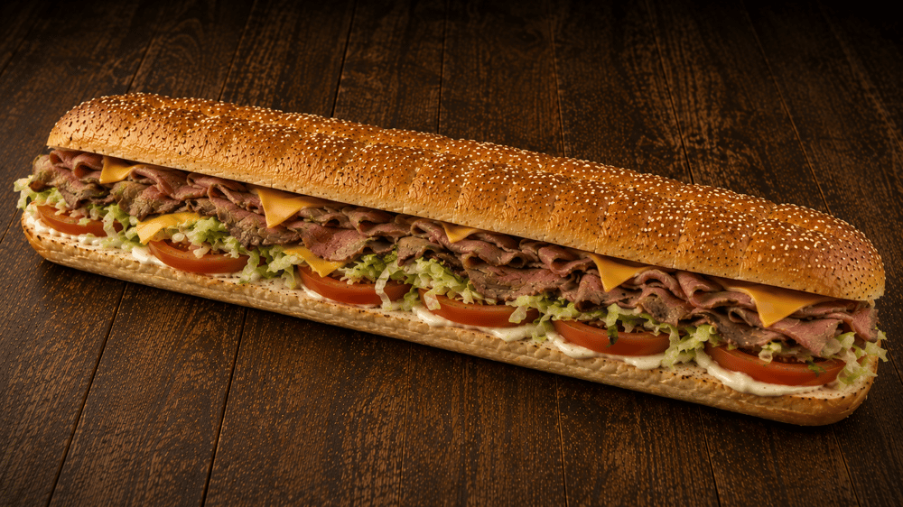 3FT JOHNNY ROAST BEEF SUB
