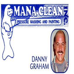 Mana-Clean Pressure Washing &amp; Logo