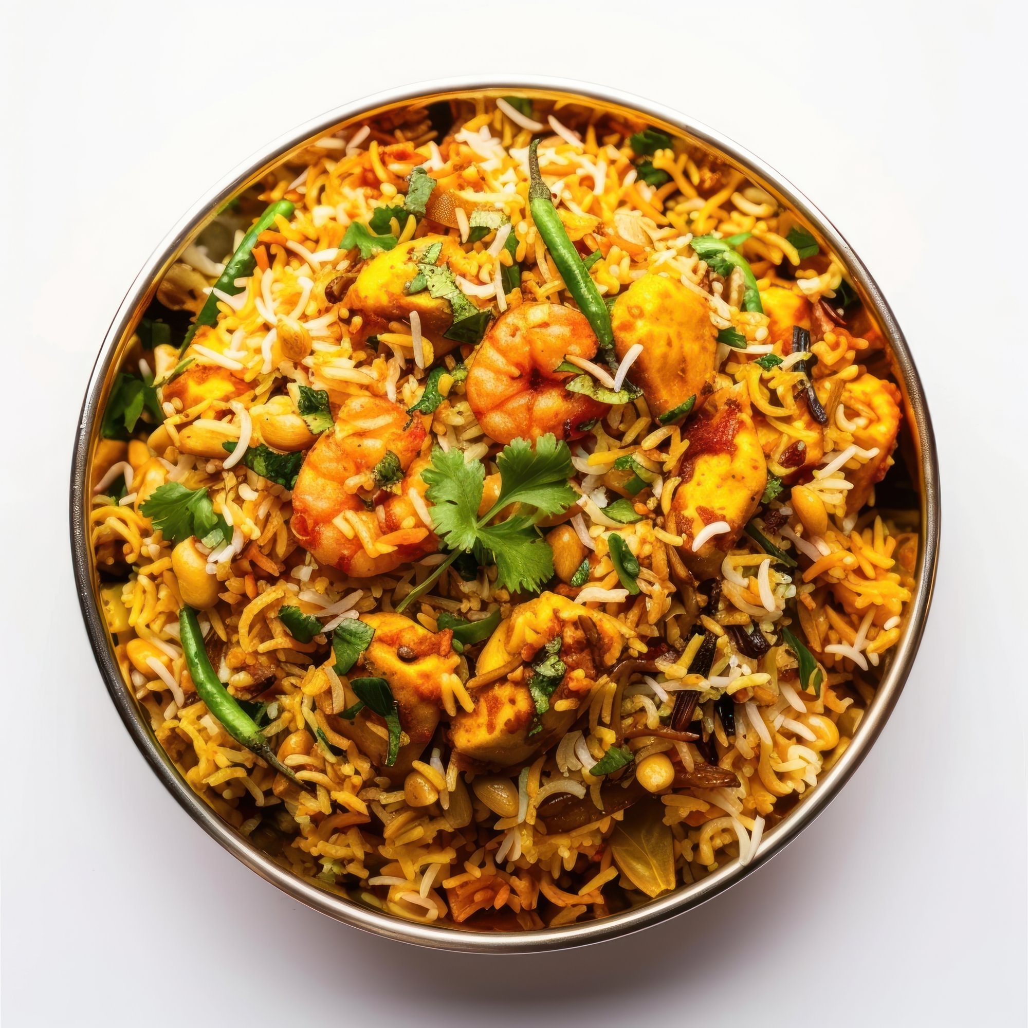 Seafood Biryani