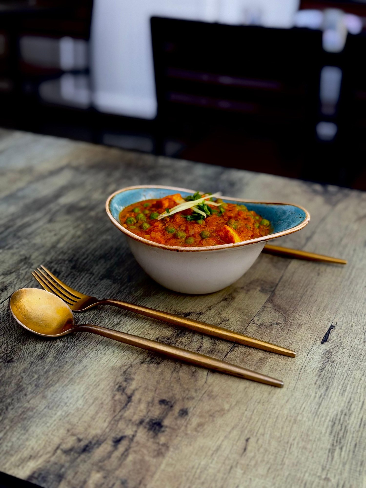 Matar Paneer