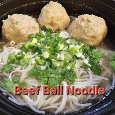 Beef Meat Ball Noodle