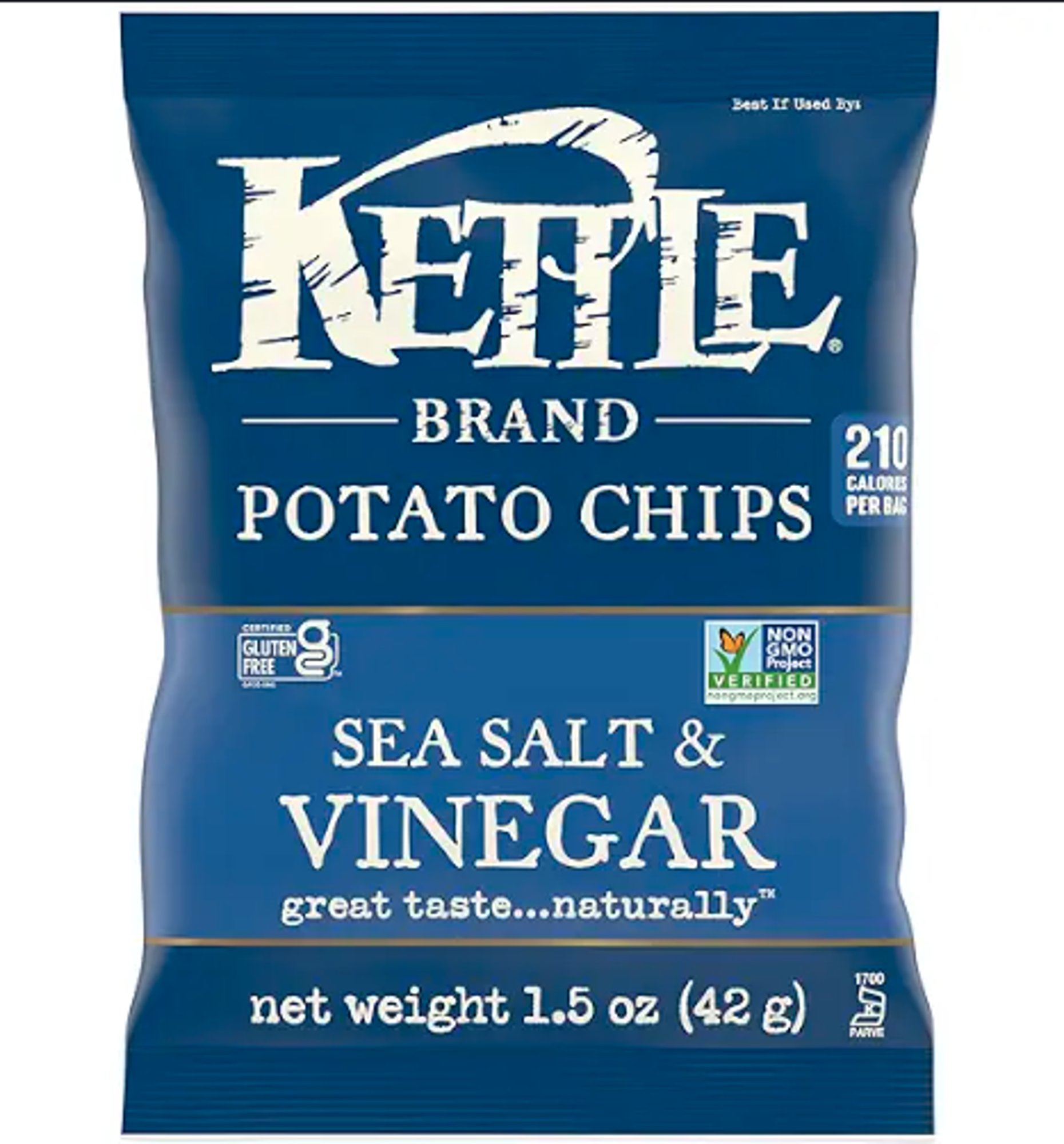 chips [sea salt & vinegar] kettle brand