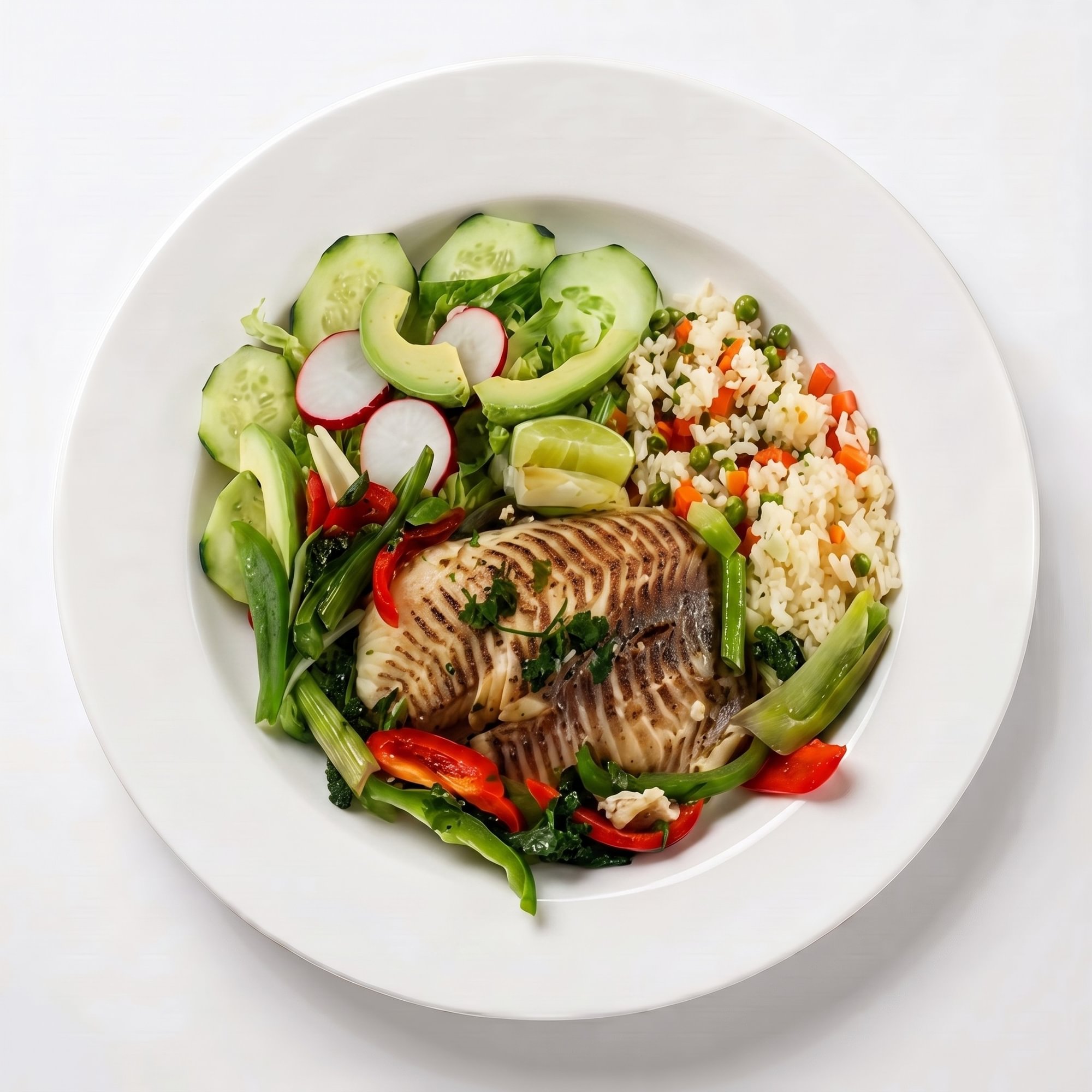 Filete al Vapor (Steamed Fish Fillet)