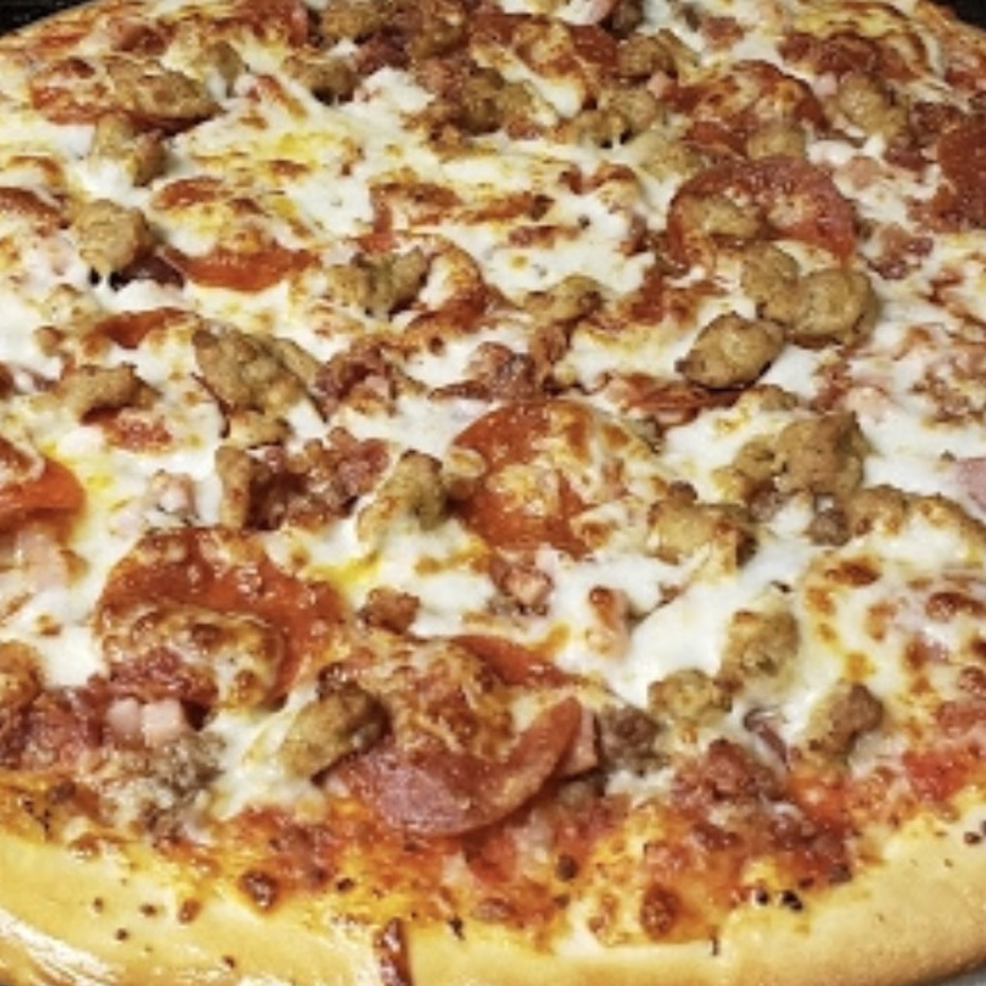 14" Meat Pizza
