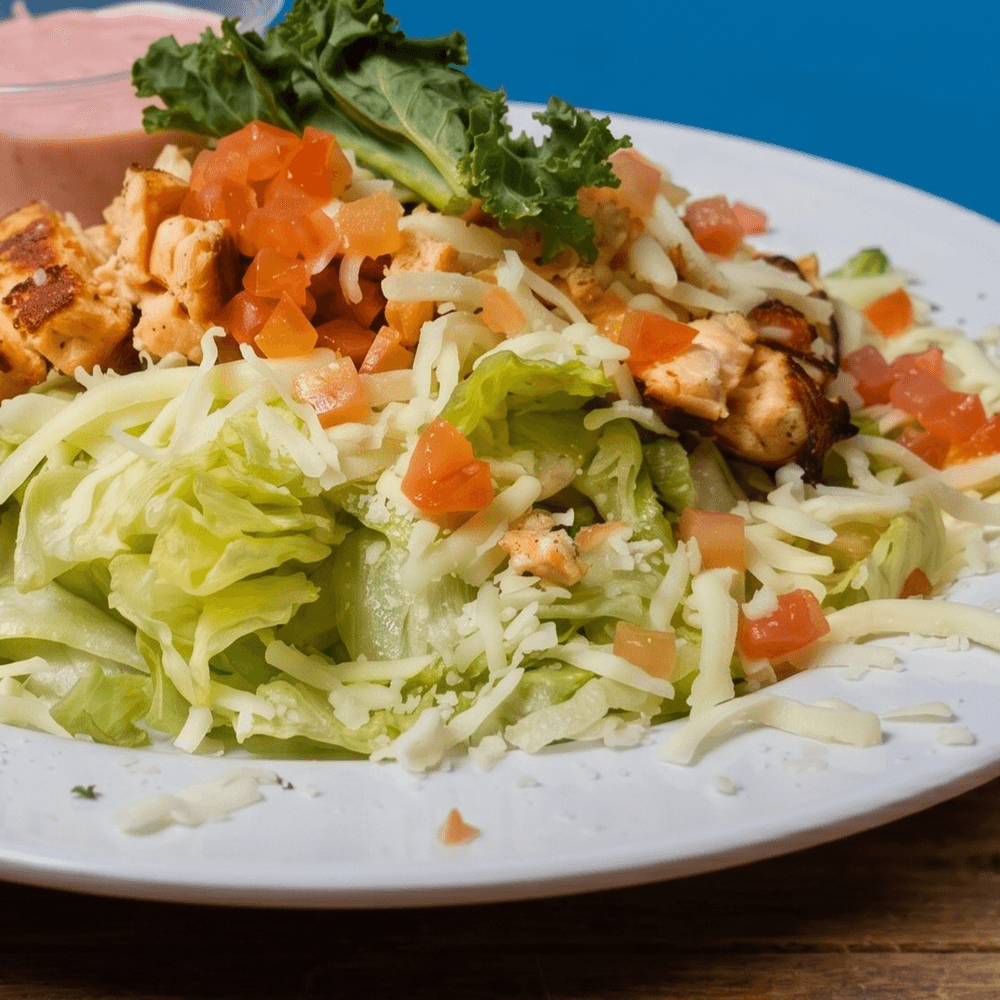 Grilled Salmon Salad
