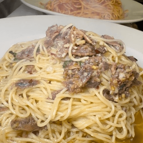 Spicy Anchovy Pasta