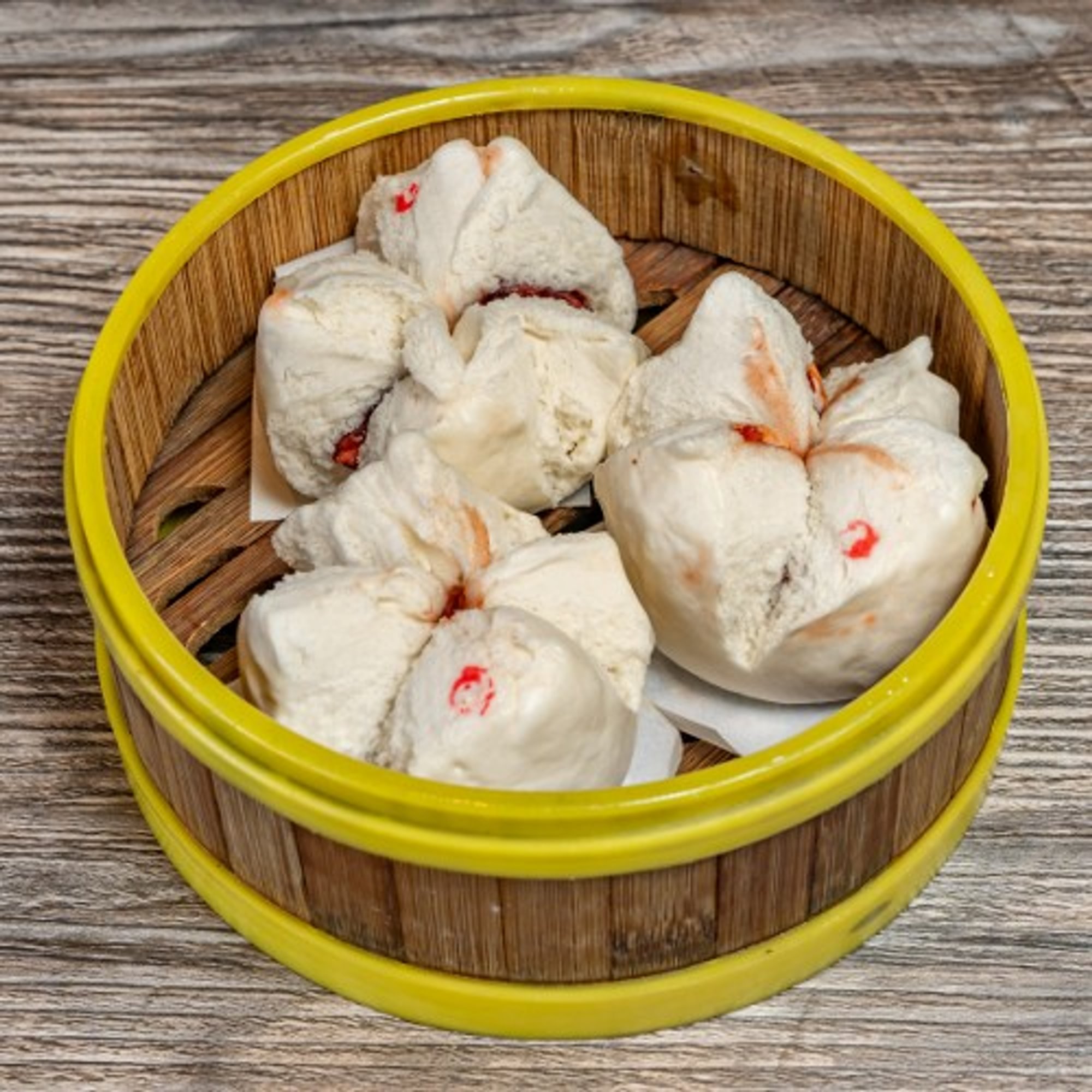 Vegan Steamed BBQ Pork Buns