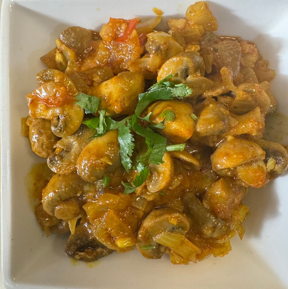 Mushroom Bhaji