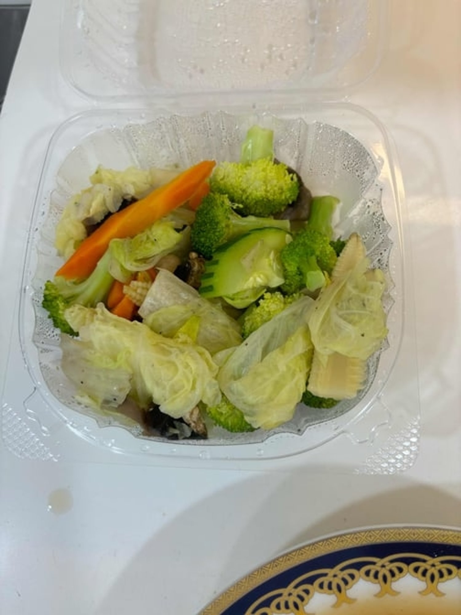 Steamed Mixed Vegetables