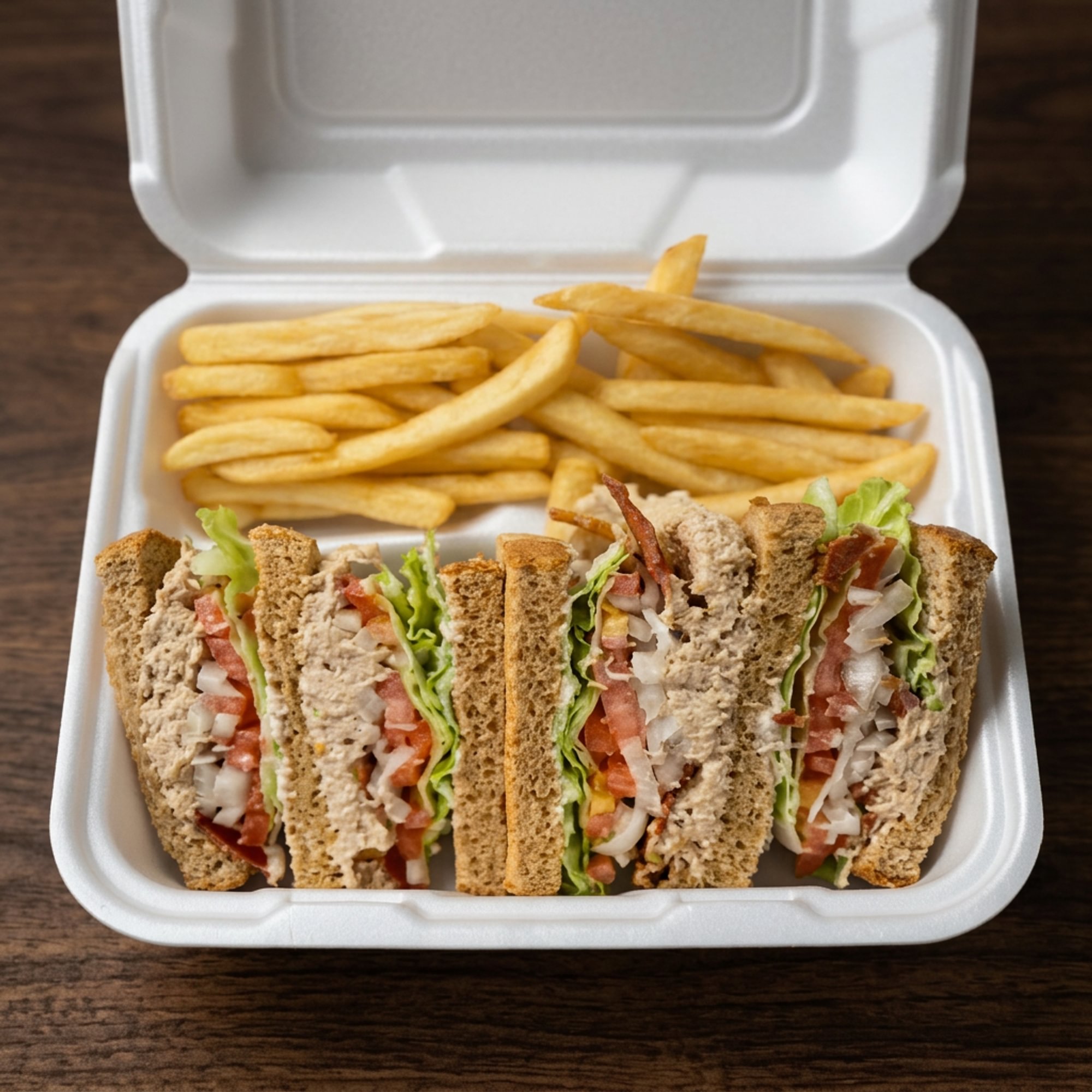 Tuna Club Sandwich