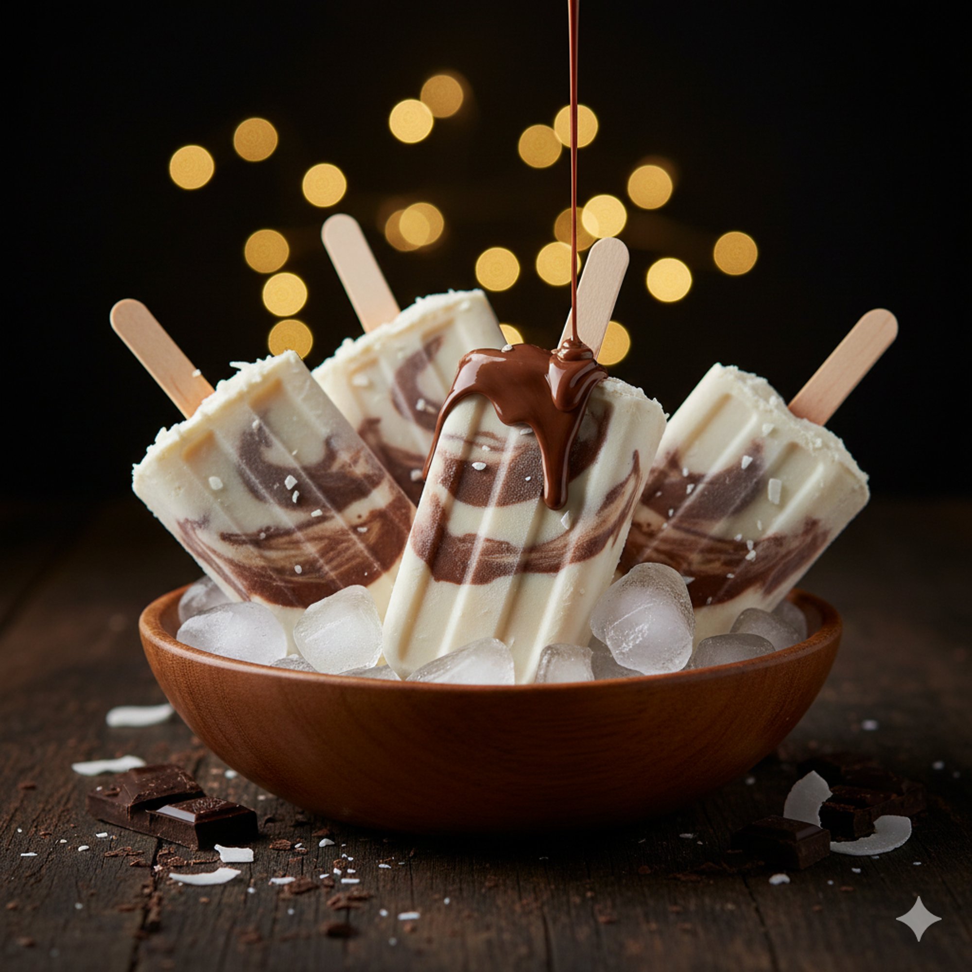 Paleta Coco y Nutella
