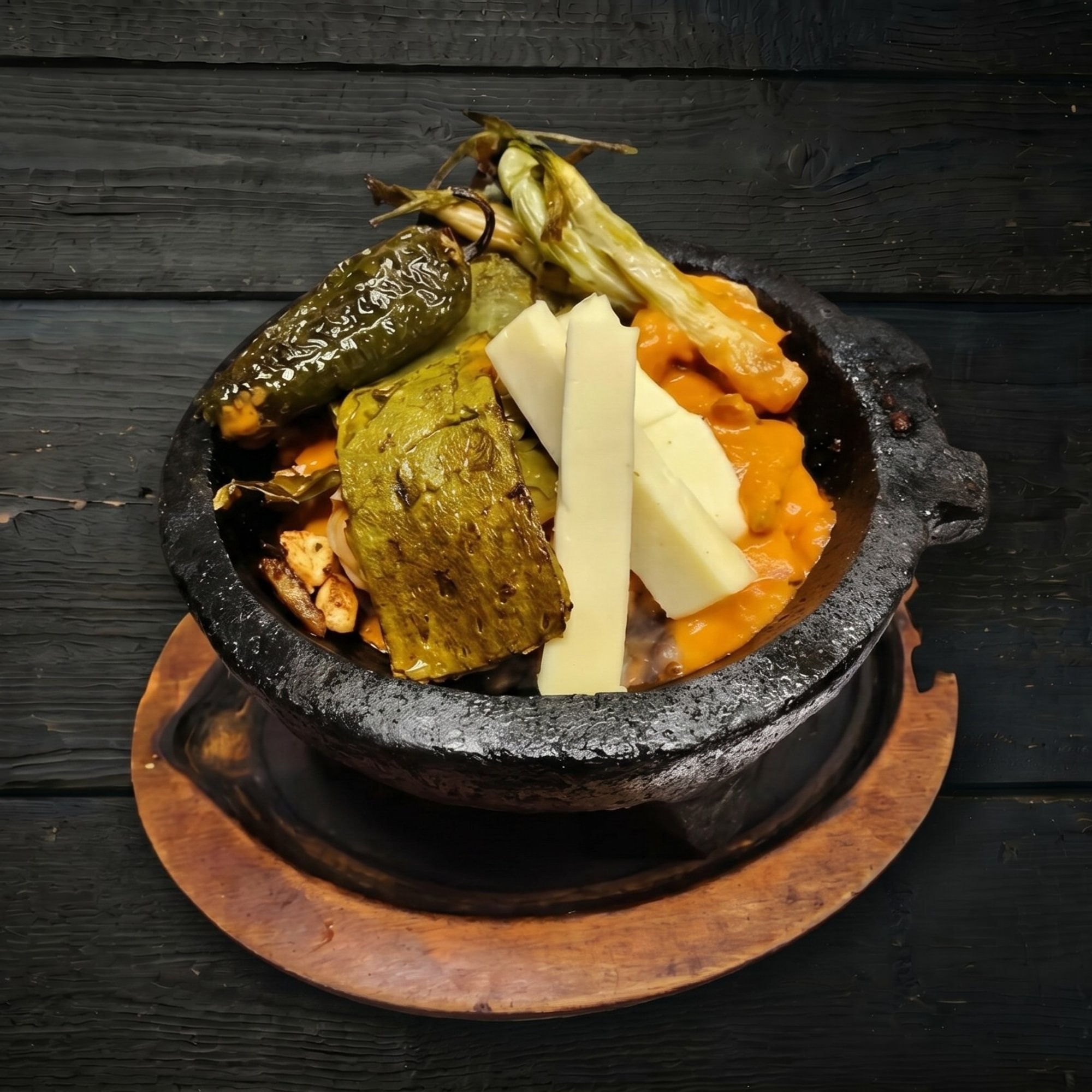 Molcajete Rojo or Amarillo