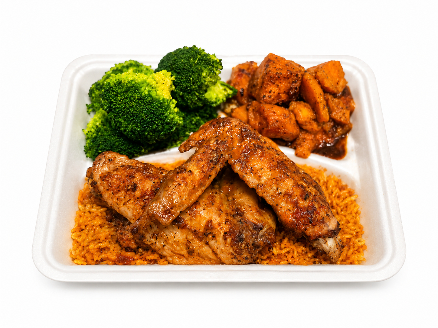 Baked Turkey Wing Platter