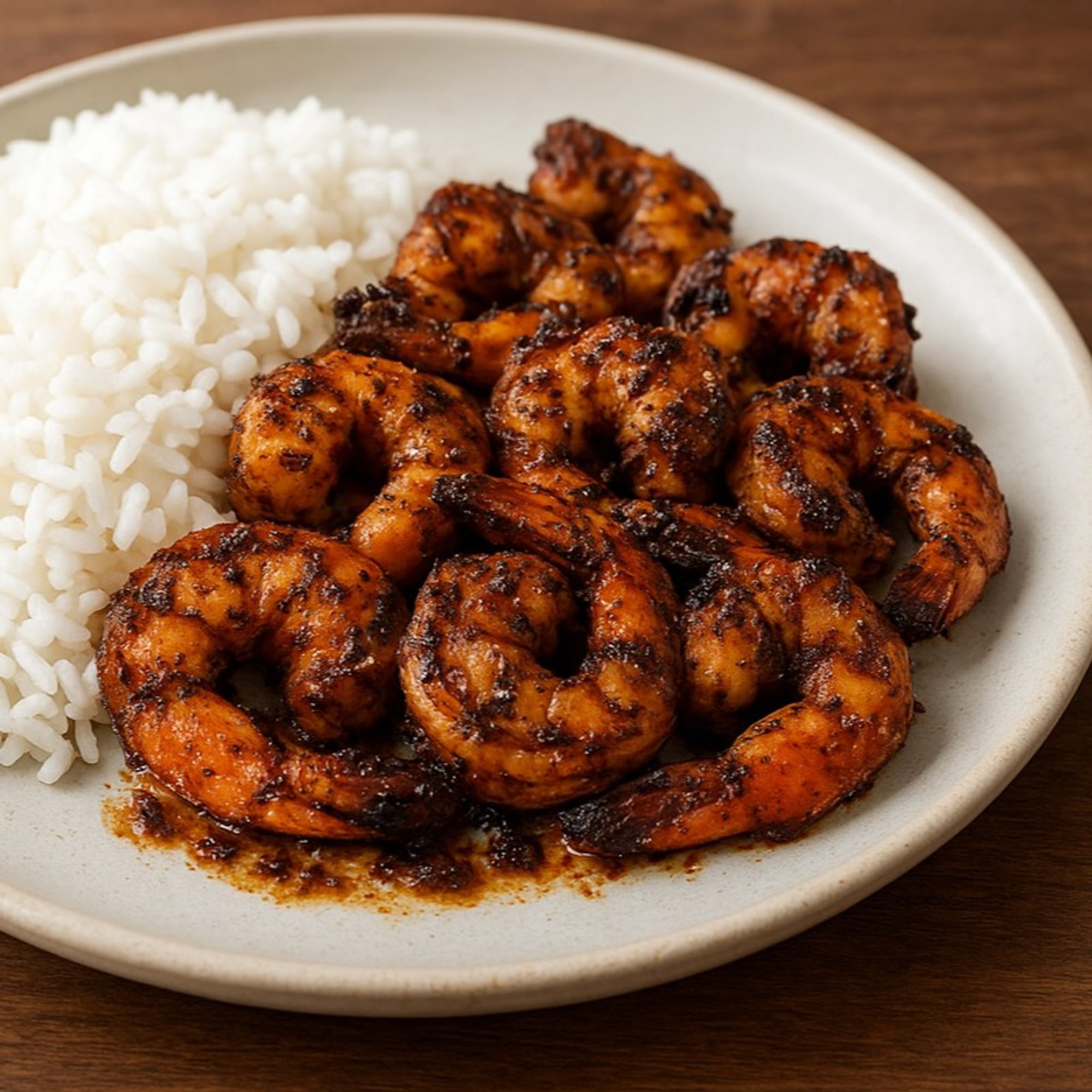 Jerk Shrimp Dinner
