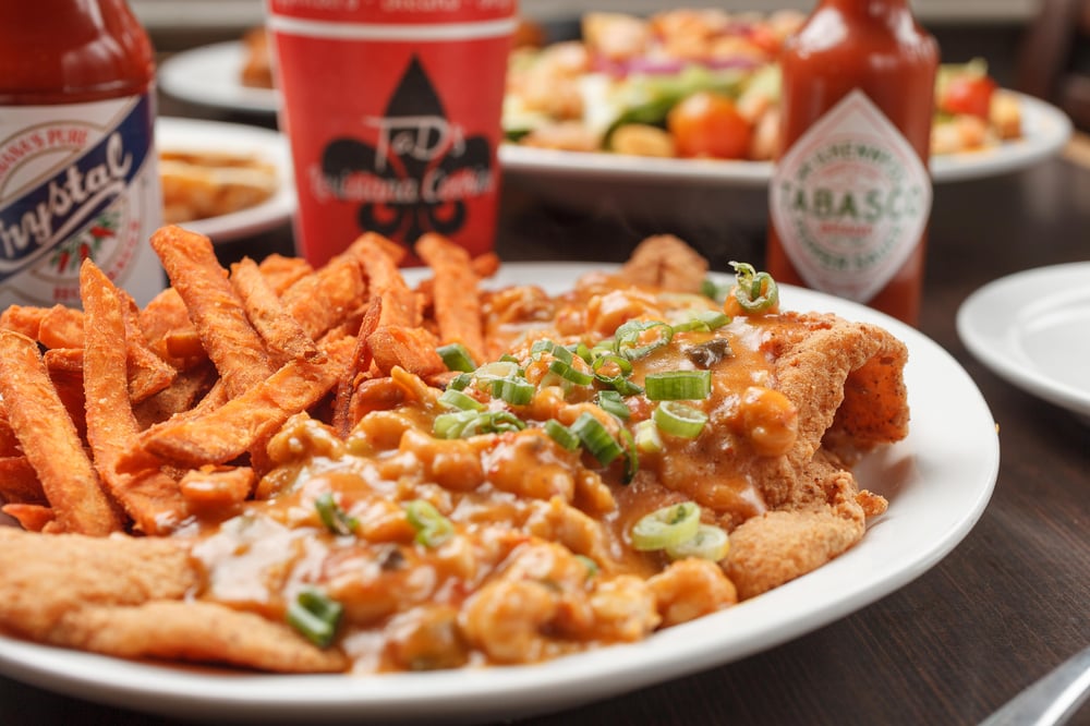 Cajun Catfish Dinner