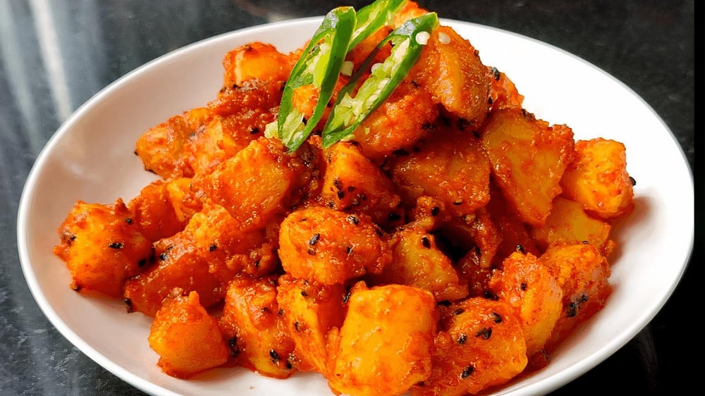 Spicy Potatoes (Vegan)